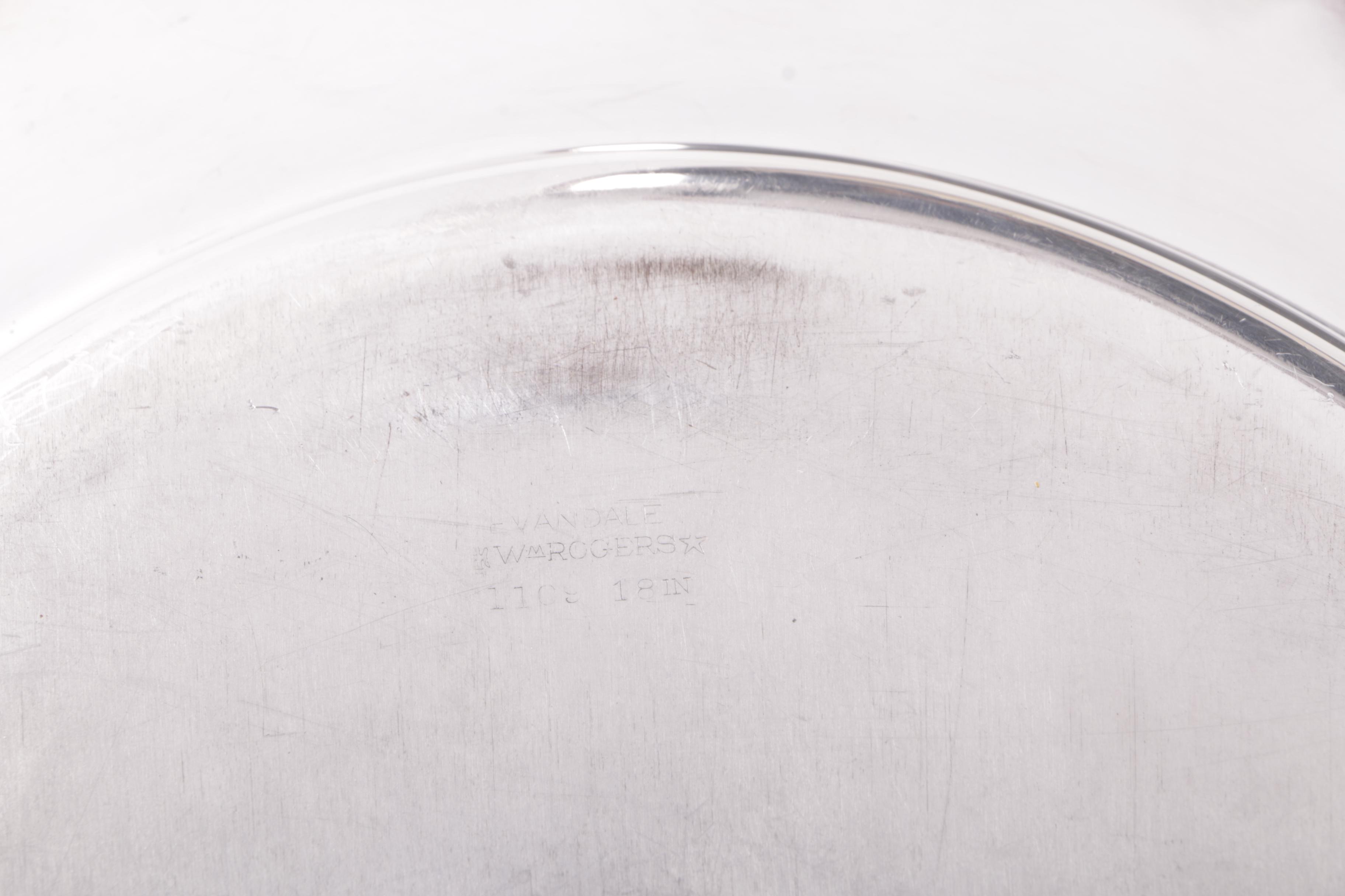 Plated Silver Serving Trays