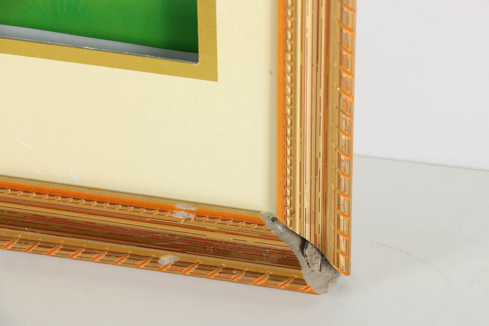 Disney Design Group Offset Lithograph on Board "Mickey's Philharmagic"