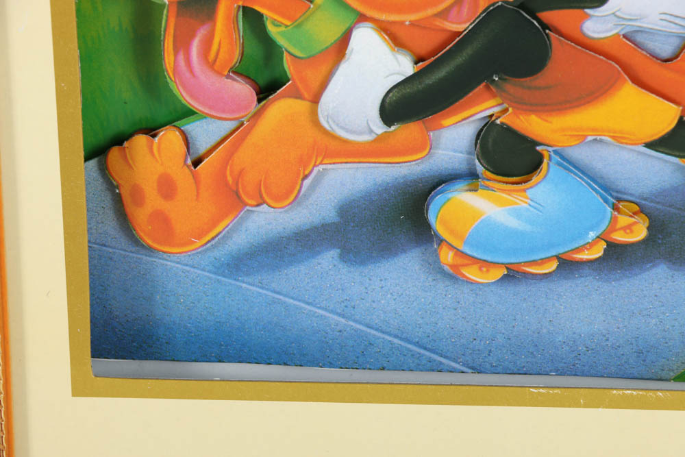 Disney Design Group Offset Lithograph on Board "Mickey's Philharmagic"