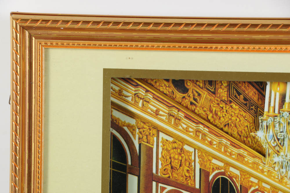 Disney Offset Lithograph Diagram of Mickey Mouse