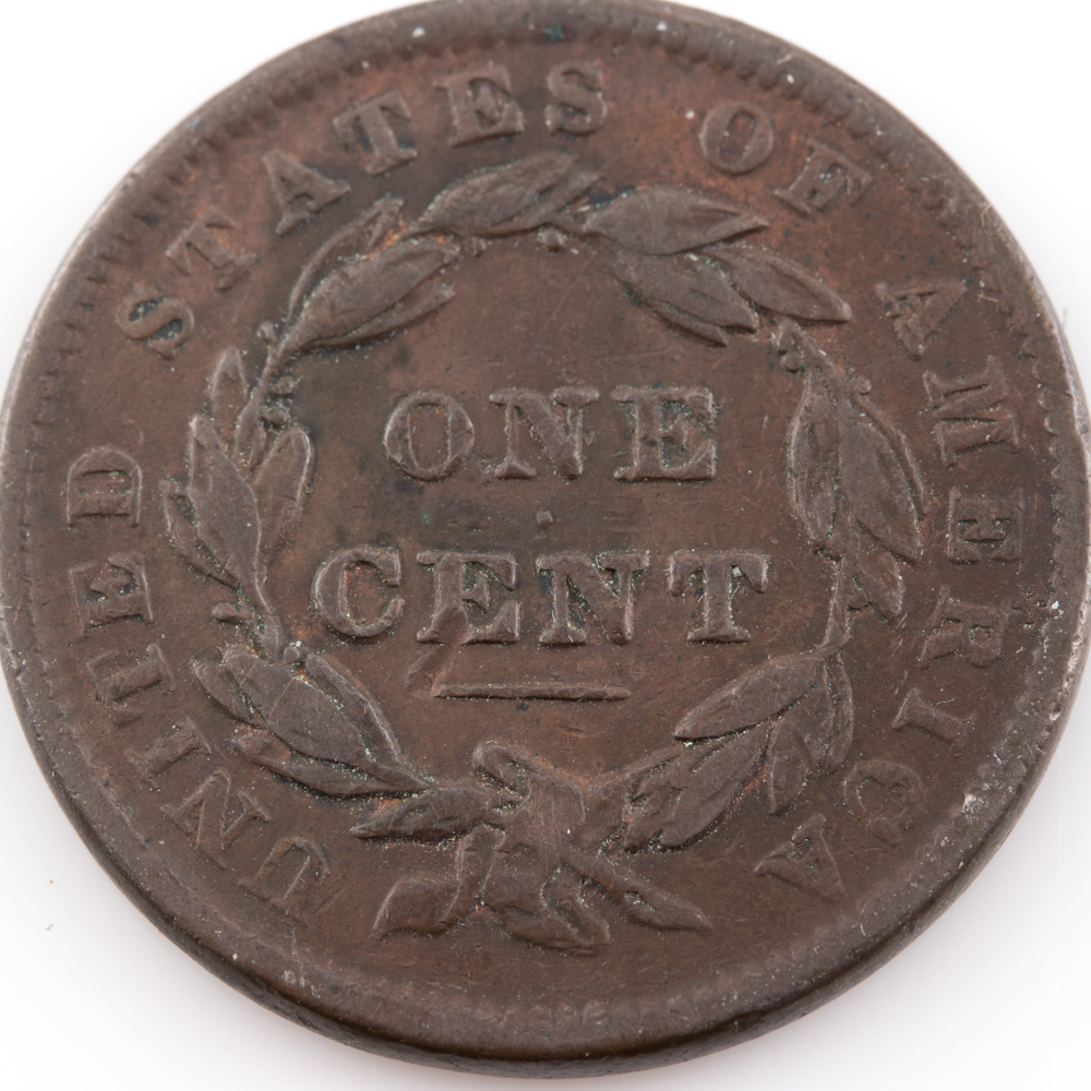 Three Coronet Head Large Cents from the 1830s