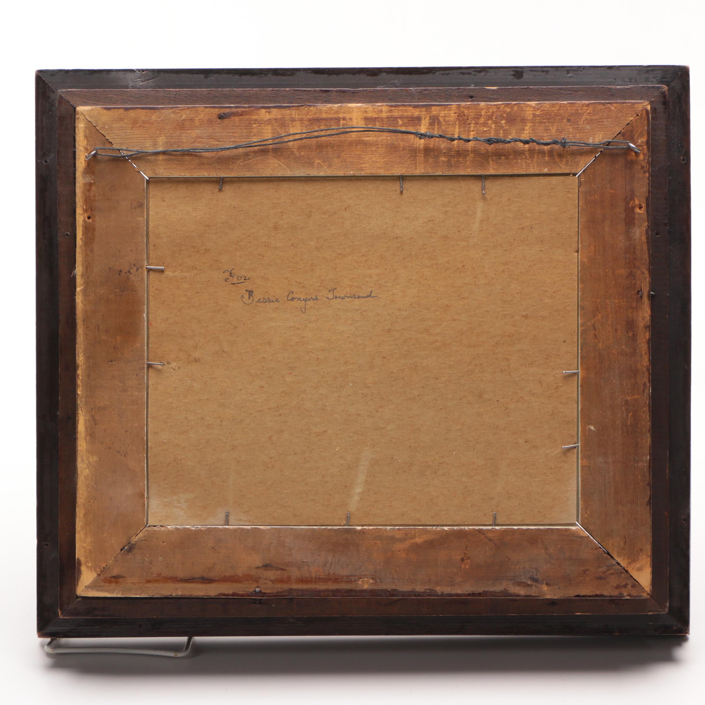 Antique Chromolithograph of Still Life with Fruit