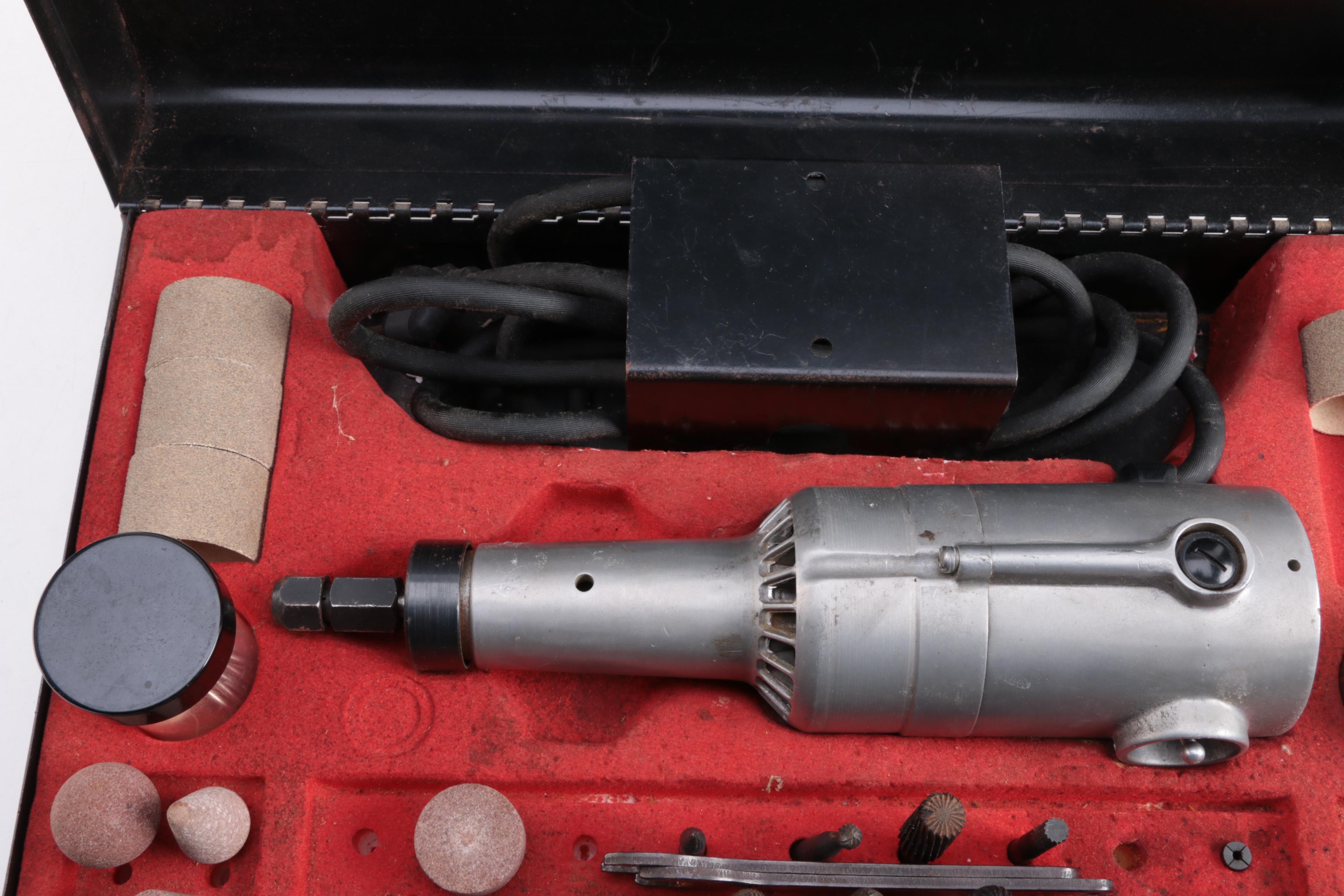 Craftsman 1465 Rotary Grinder and Weller Model 601 Mini-Tool