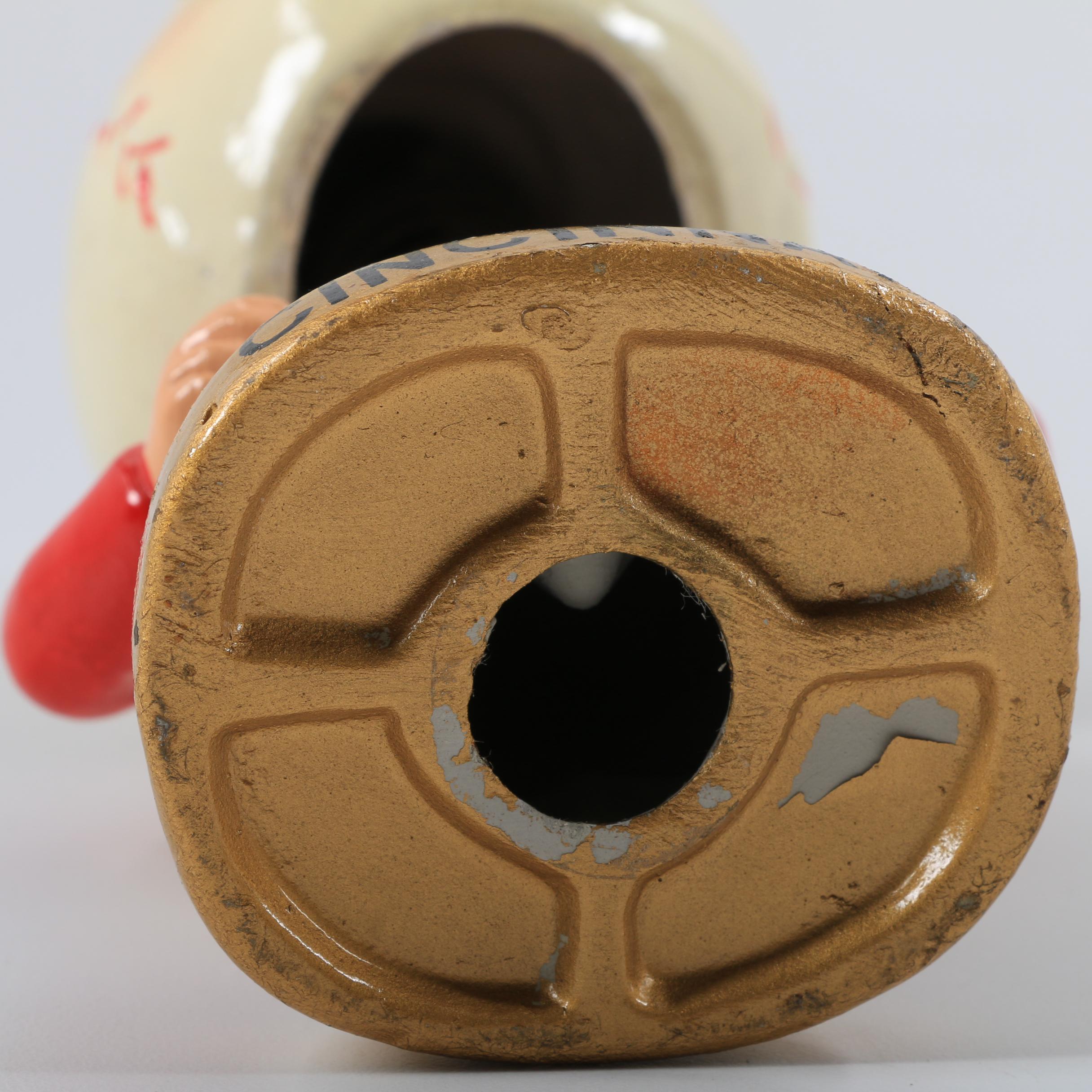 Vintage 1960's "Mr Red" Mascot Bobblehead