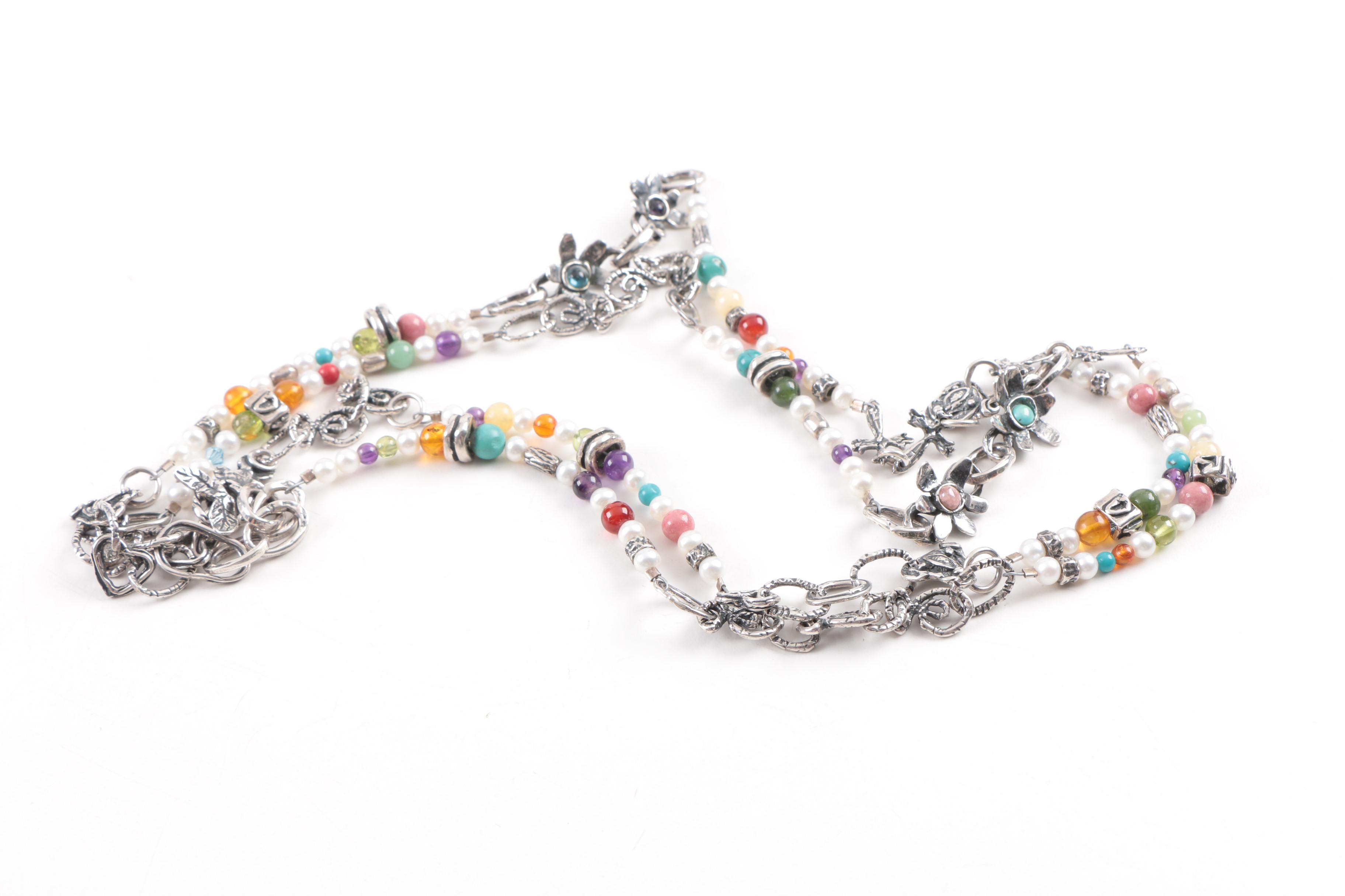 Sterling Silver Jewelry Including James Avery, Volmer Bahner, and Claireworks