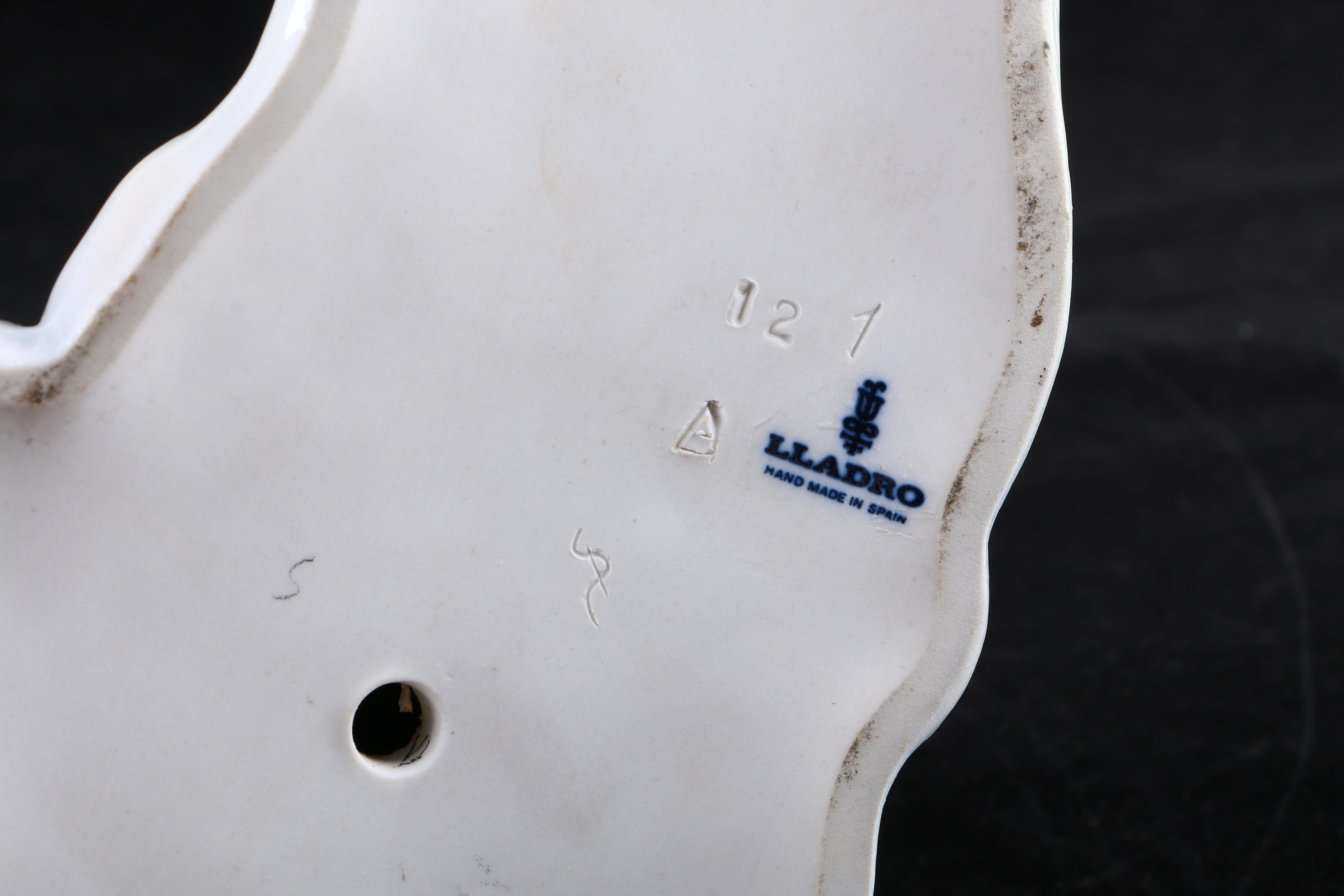 Lladro Seated Harlequin Figurine