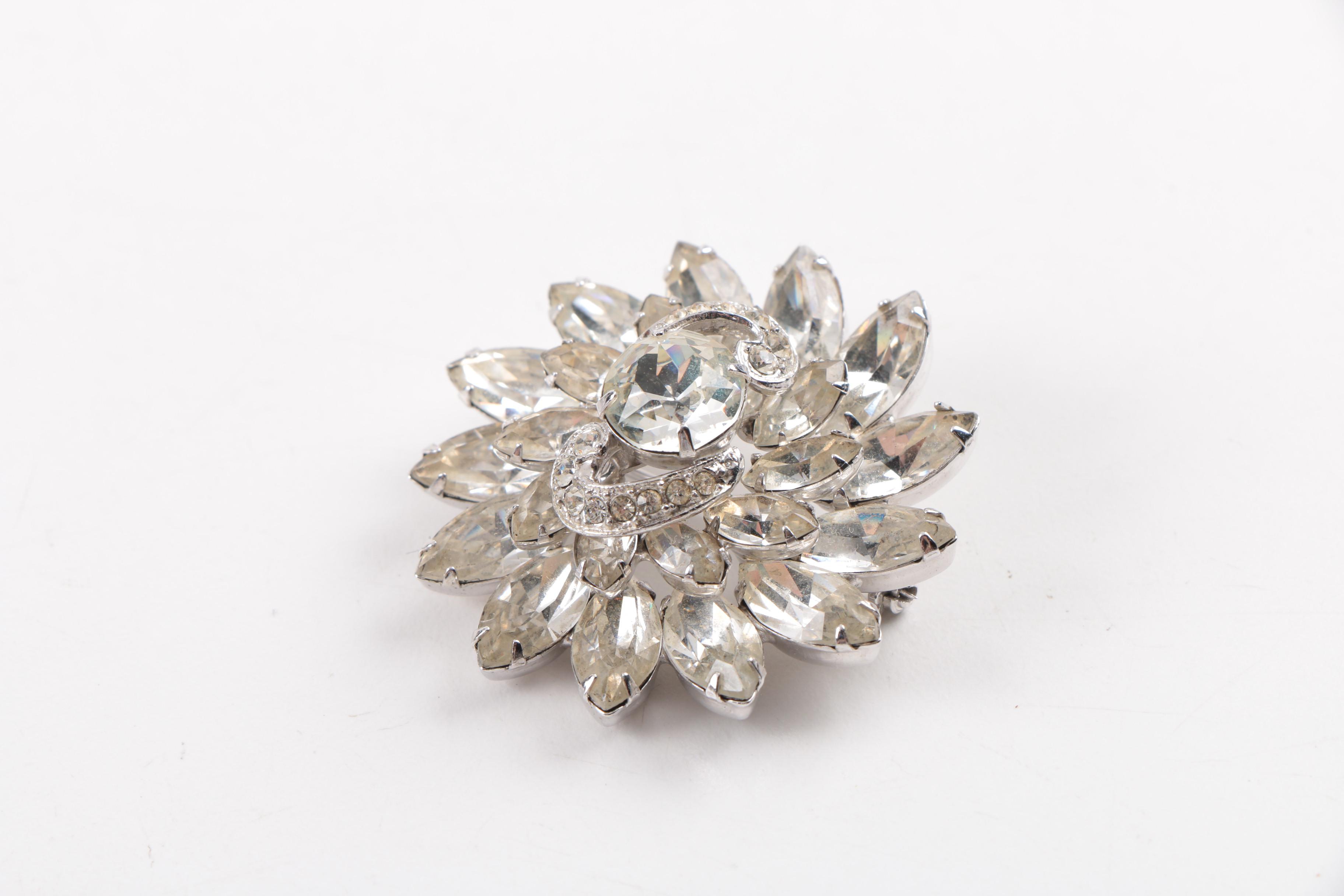 Assorted Costume Jewelry Including Hattie Carnegie and Eisenburg