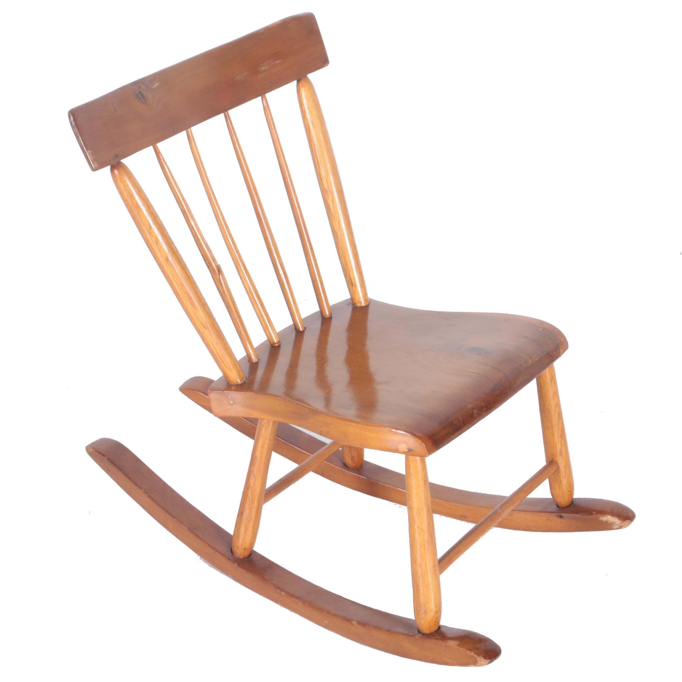 Children's Maple Rocking Chair