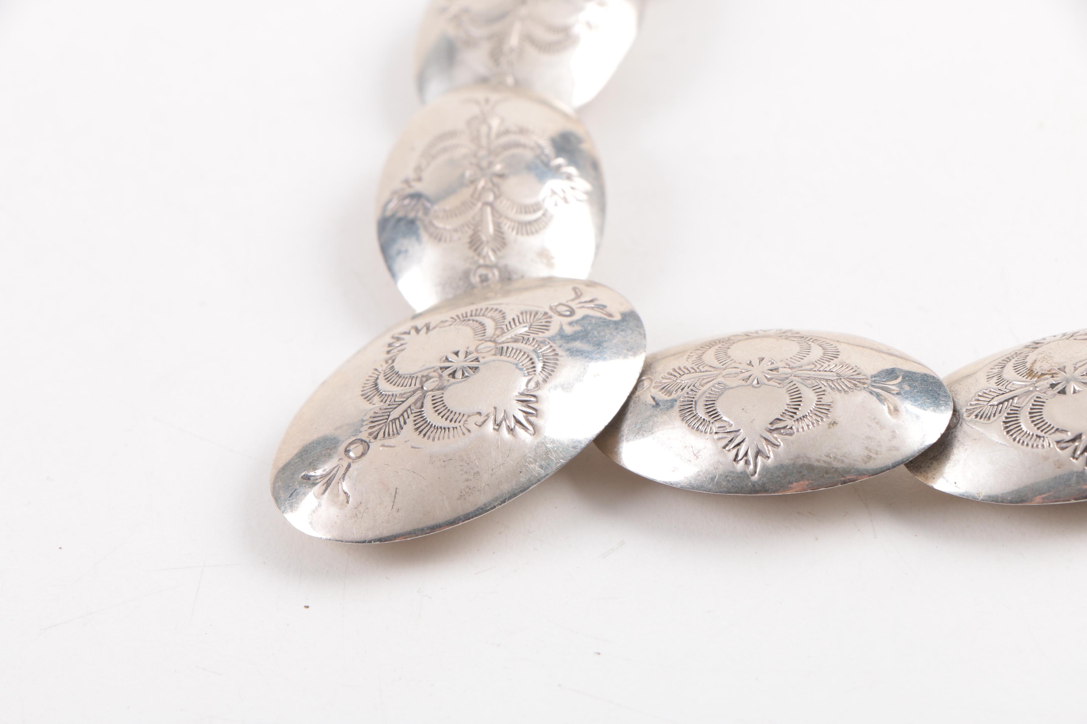 Alfred Martinez Sterling Silver Necklace