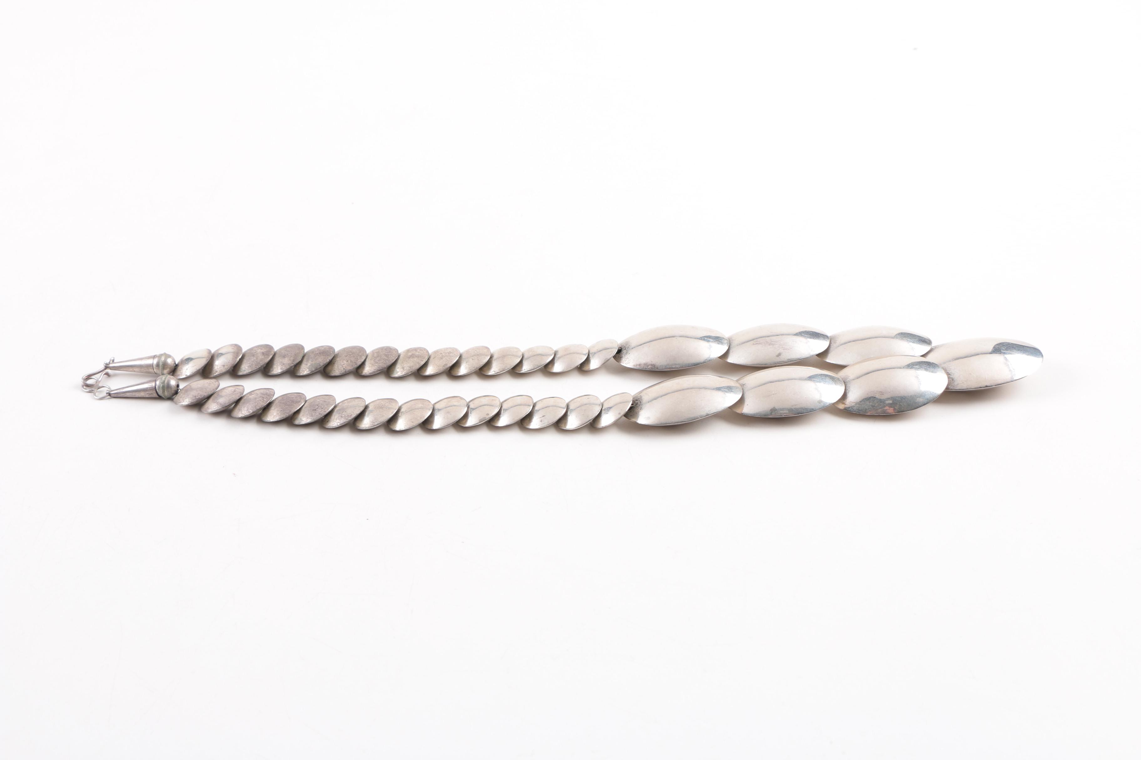 Alfred Martinez Sterling Silver Necklace