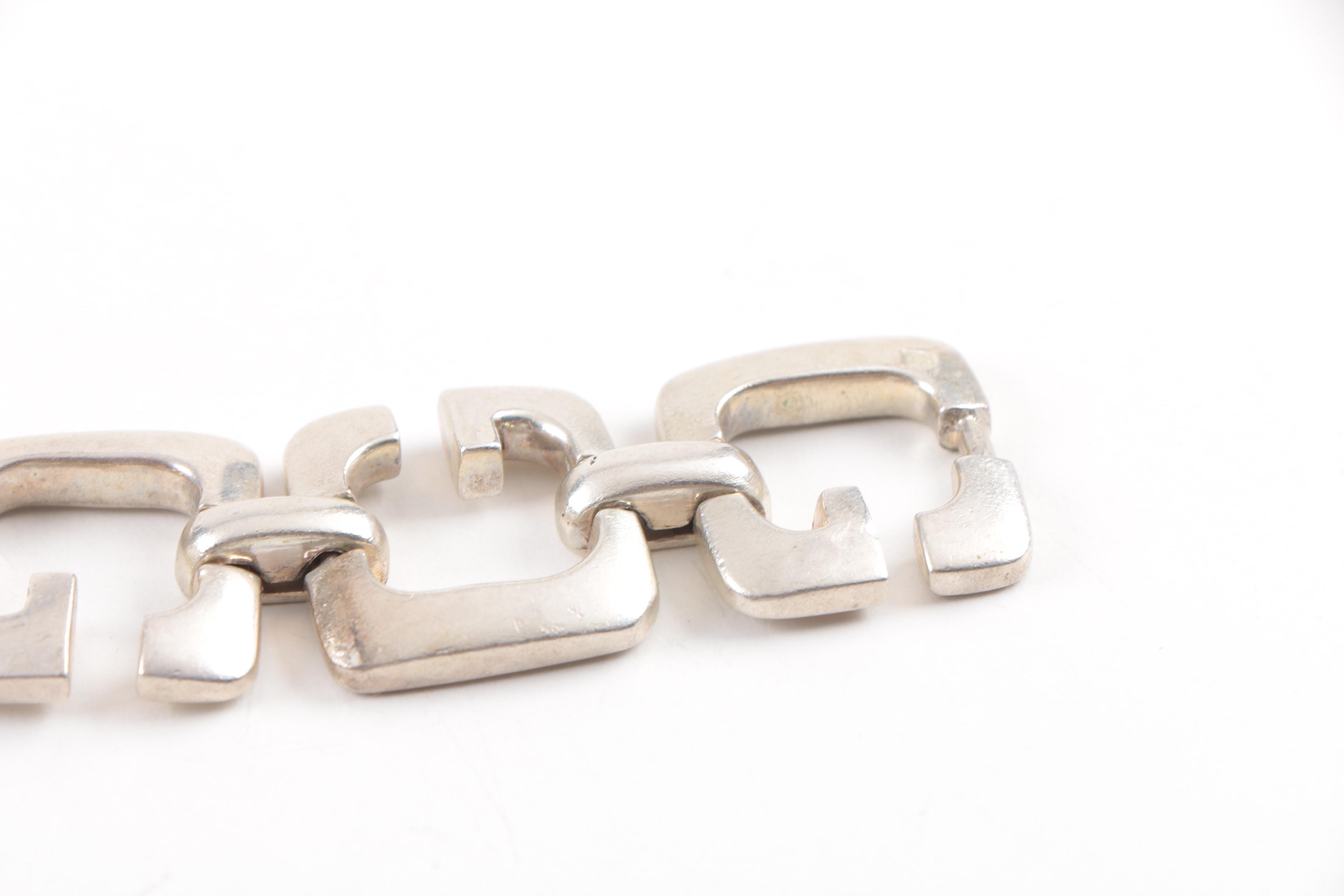 Sterling Silver Statement Bracelet