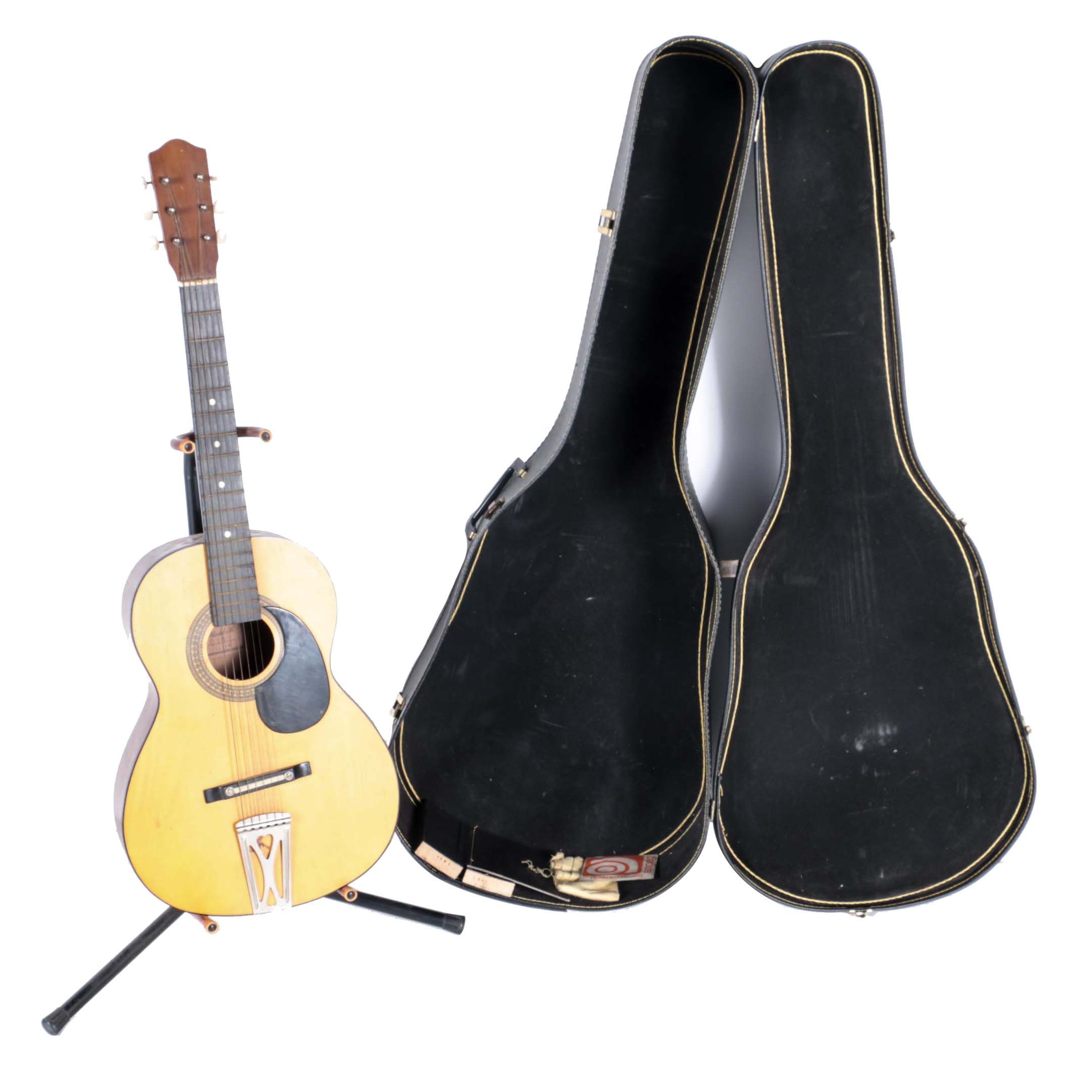 Vintage Acoustic Guitar and Case