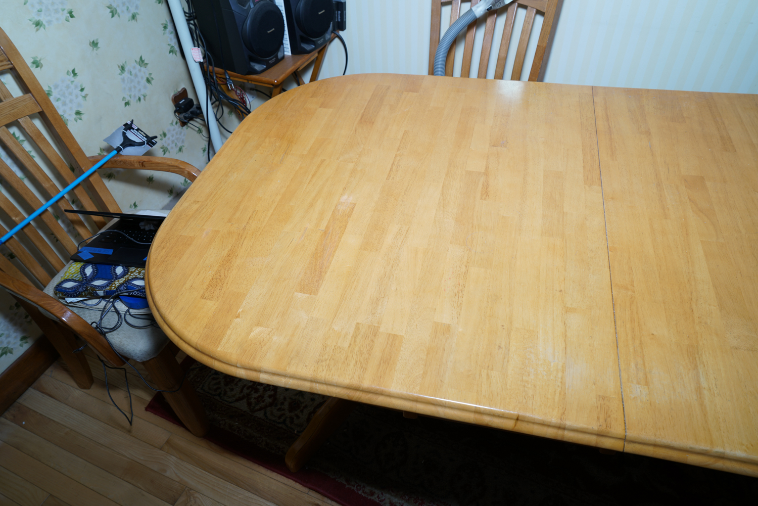 Double Pedestal Dining Table