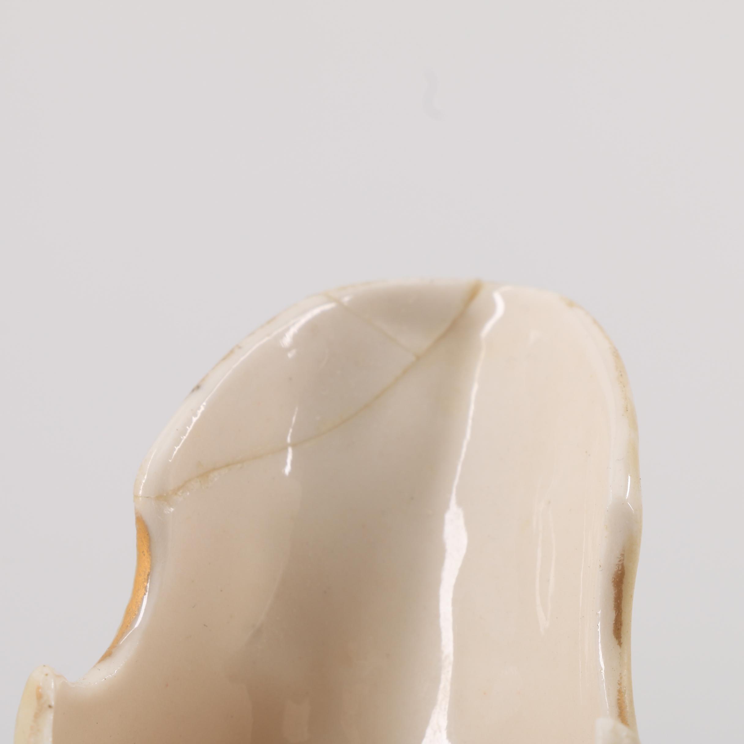 Pair of Hand Painted Porcelain Creamer Jugs