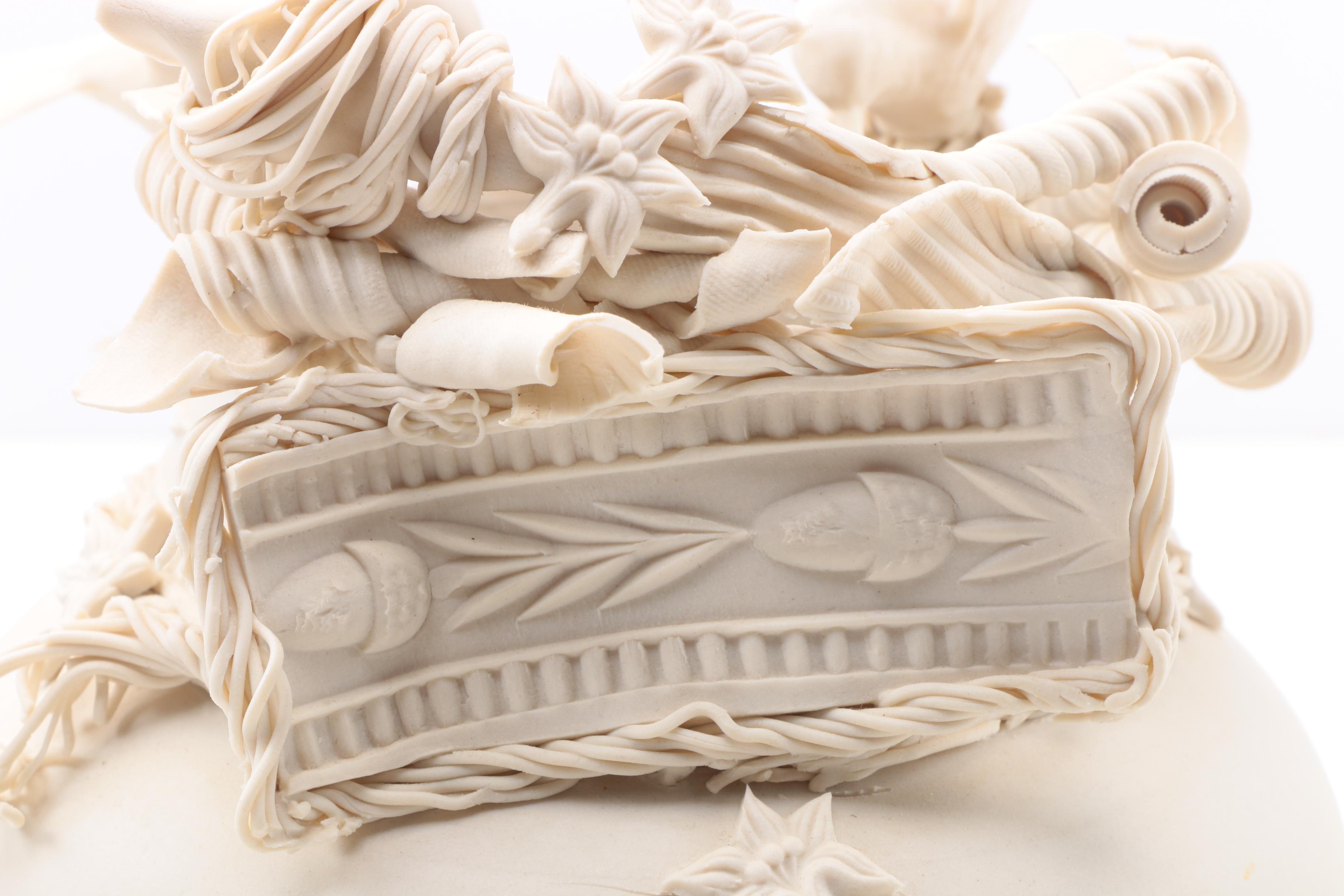 Porcelain Hummingbird Vase