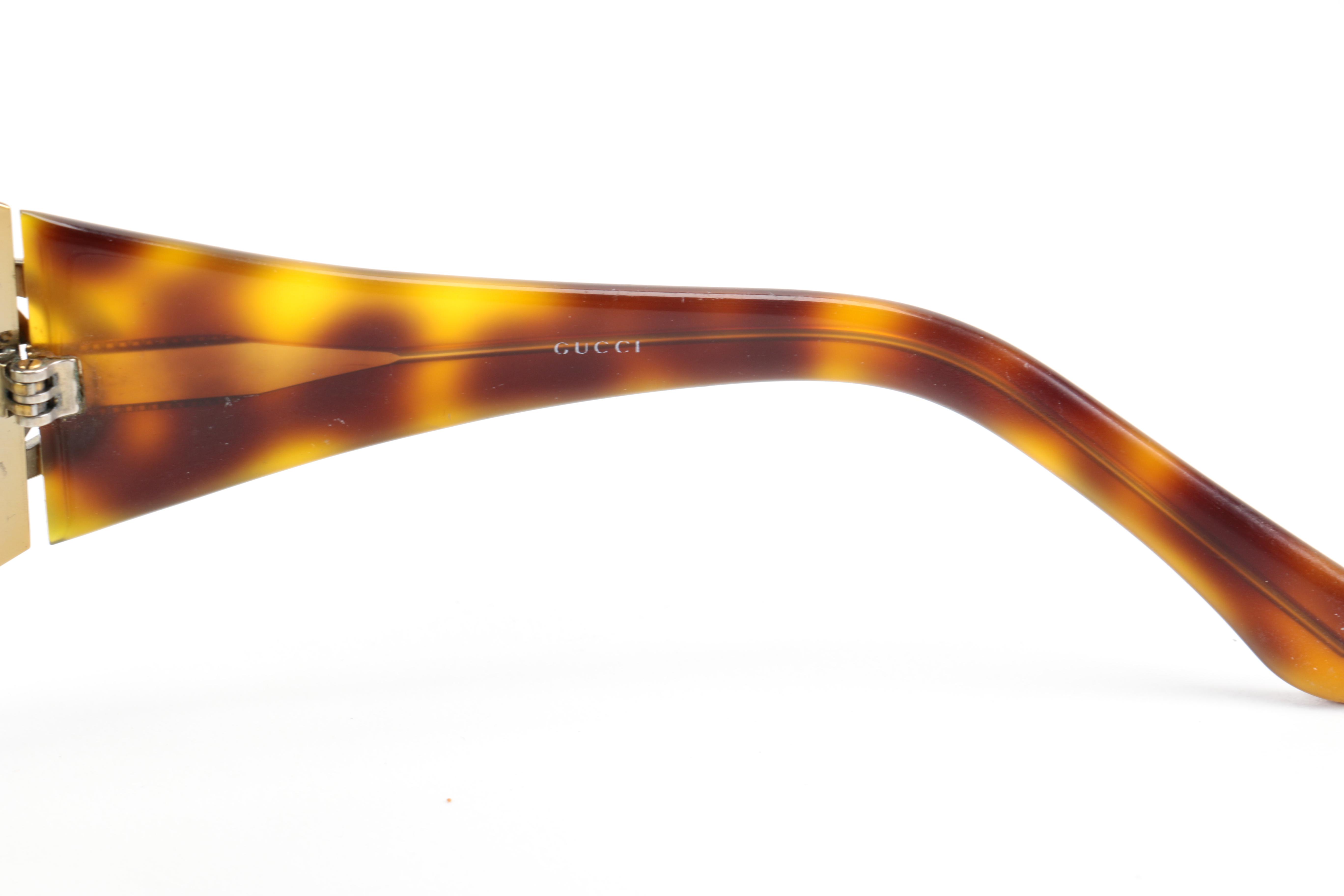 Gucci Aviator Shield Sunglasses