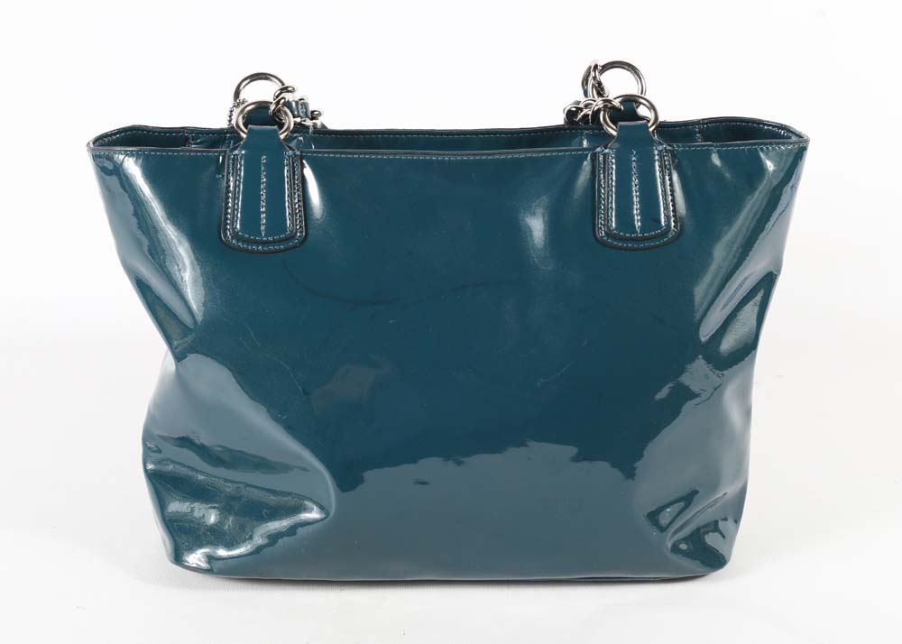 Coach Madison Chelsea Patent Leather Tote