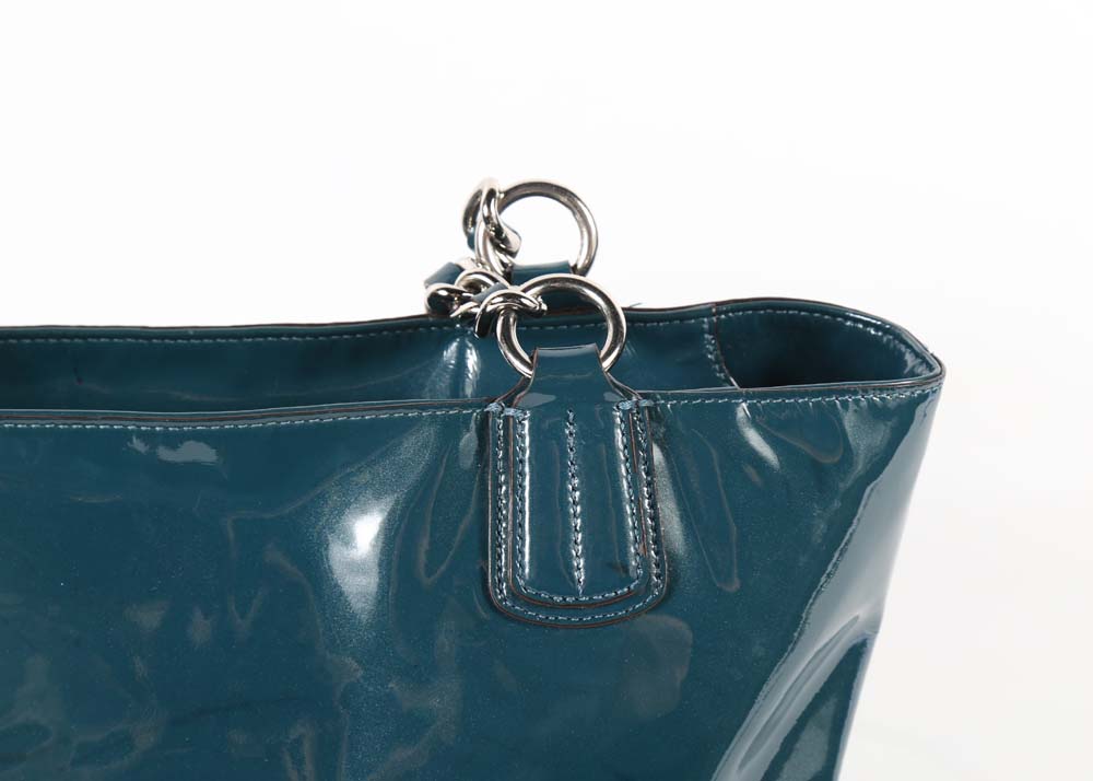 Coach Madison Chelsea Patent Leather Tote