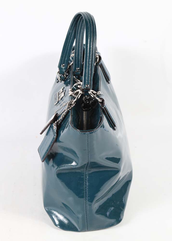Coach Madison Chelsea Patent Leather Tote