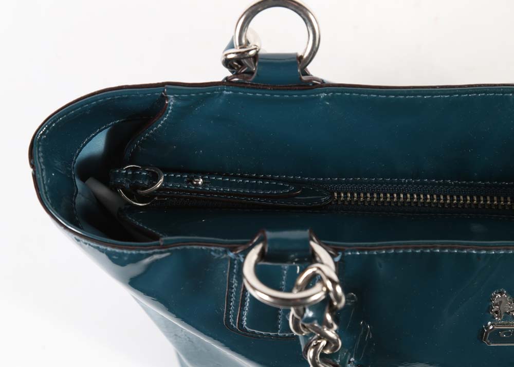 Coach Madison Chelsea Patent Leather Tote