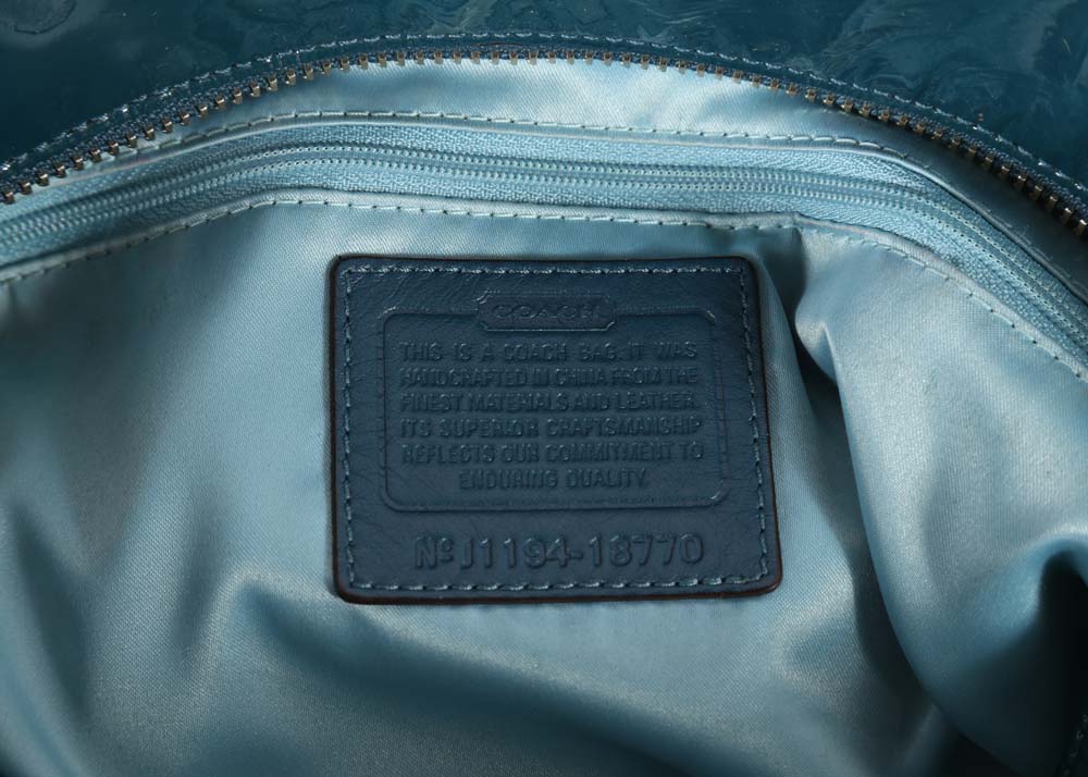 Coach Madison Chelsea Patent Leather Tote