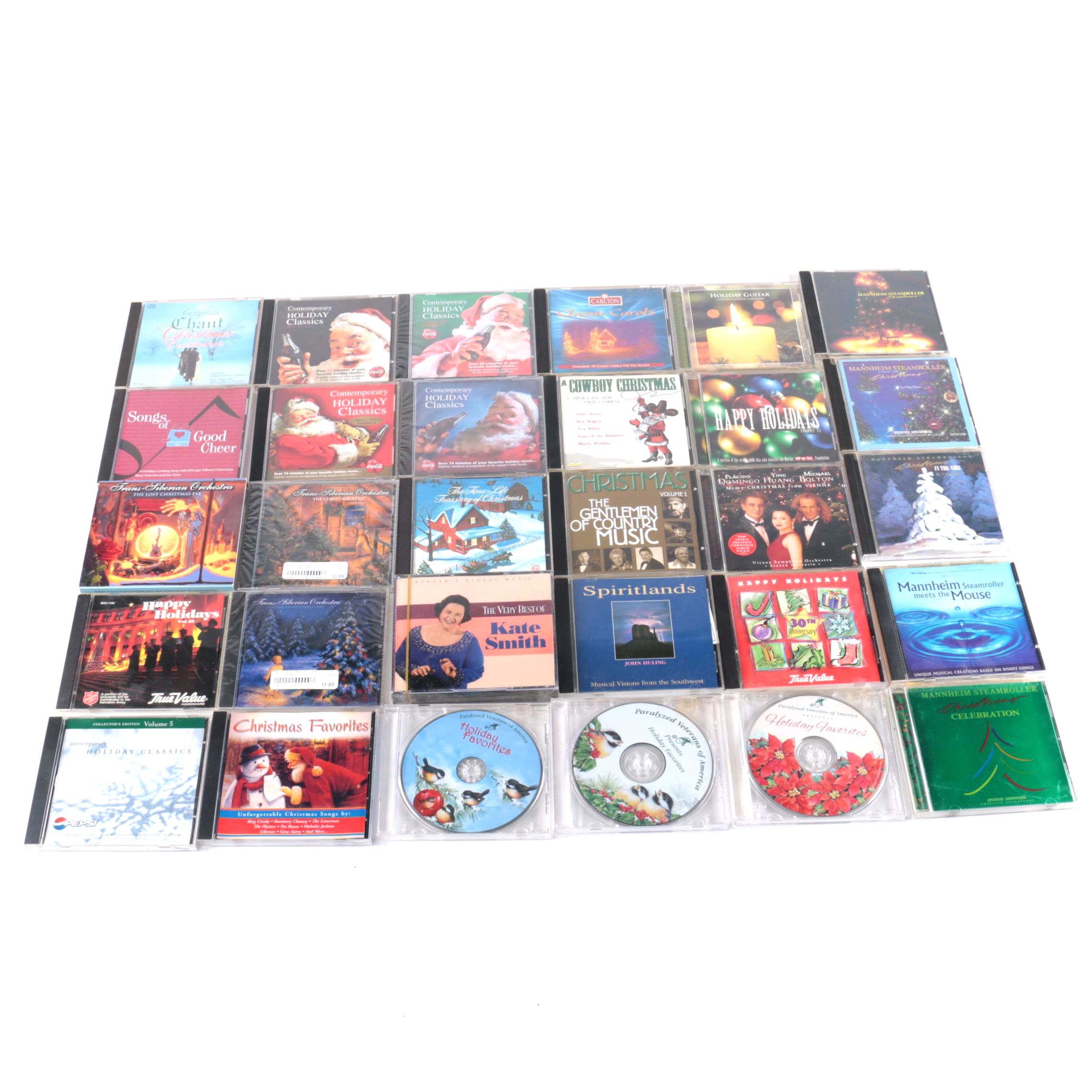 Thirty Christmas Theme CDs