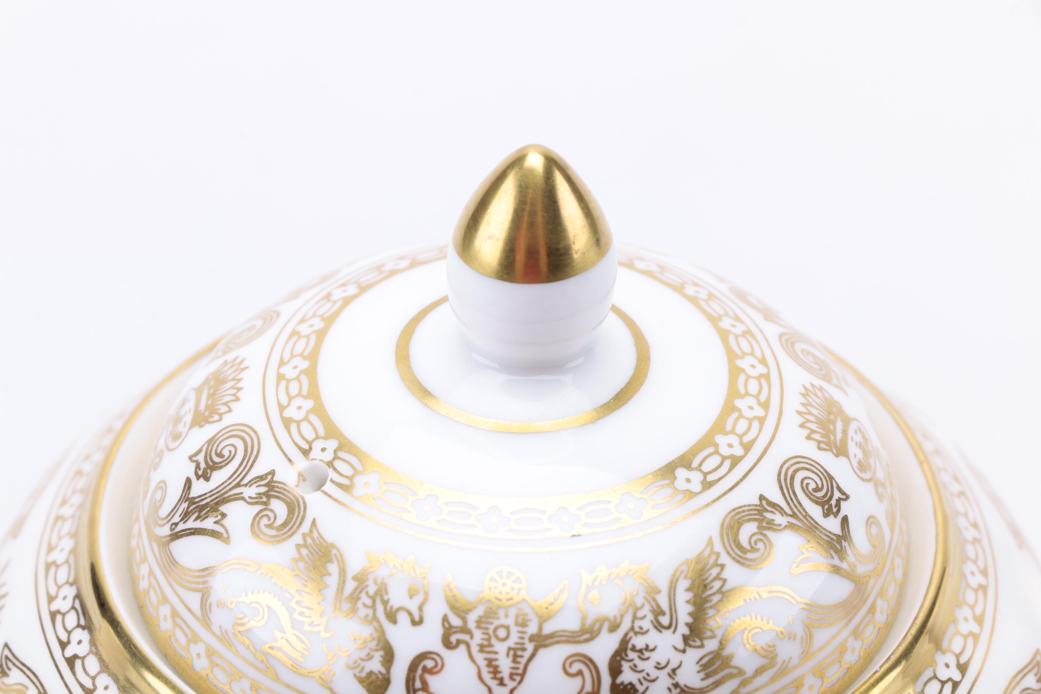 Wedgwood "Florentine Gold" Bone China Coffee Pot