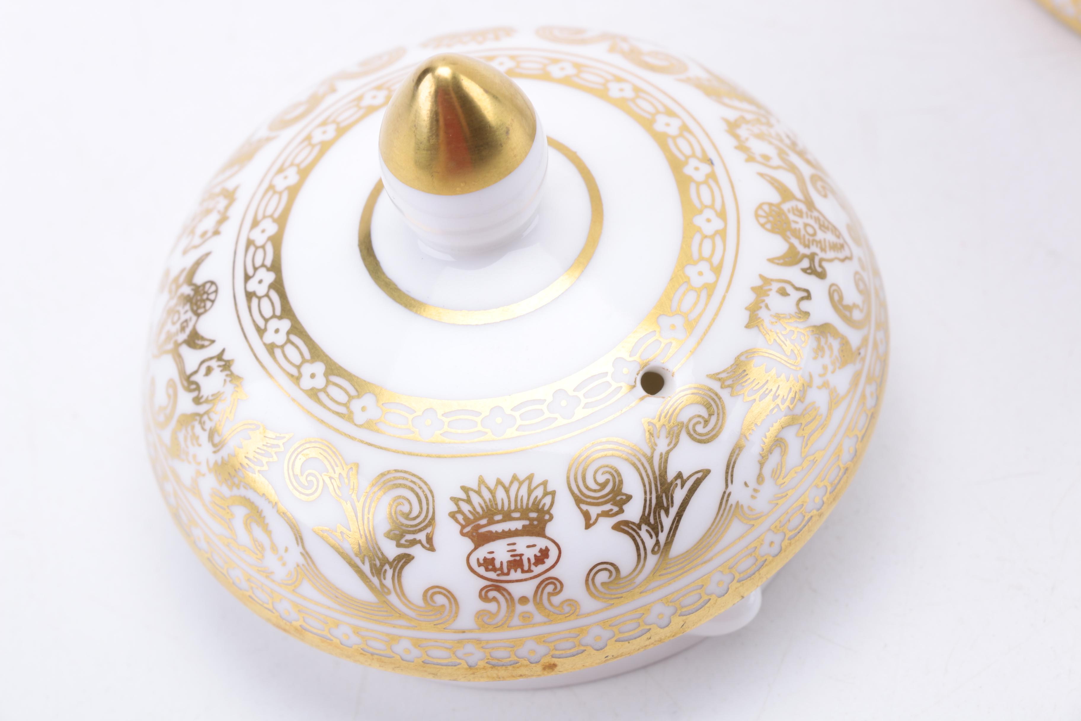 Wedgwood "Florentine Gold" Bone China Coffee Pot