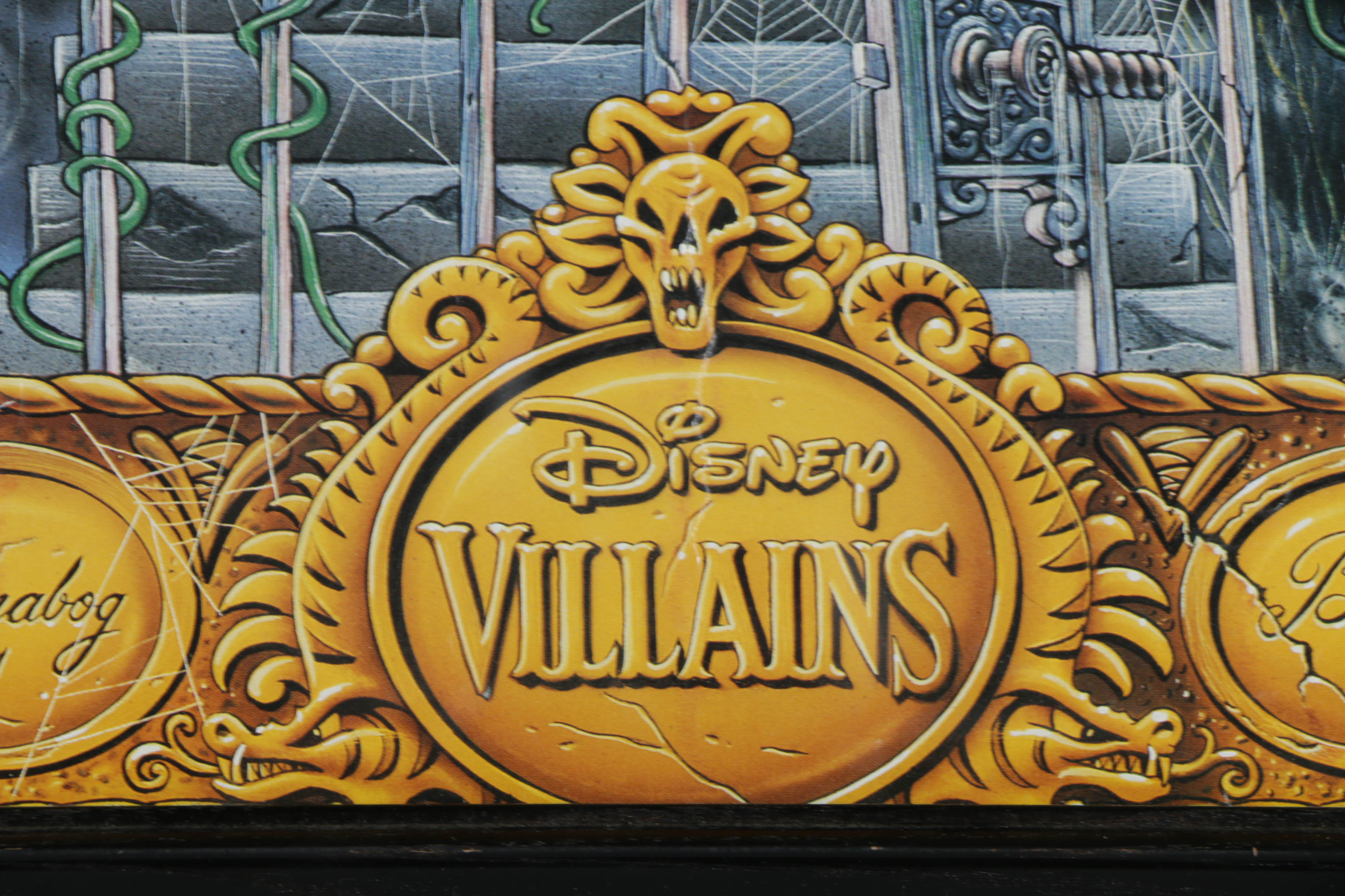 Offset Lithograph "Disney Villains"