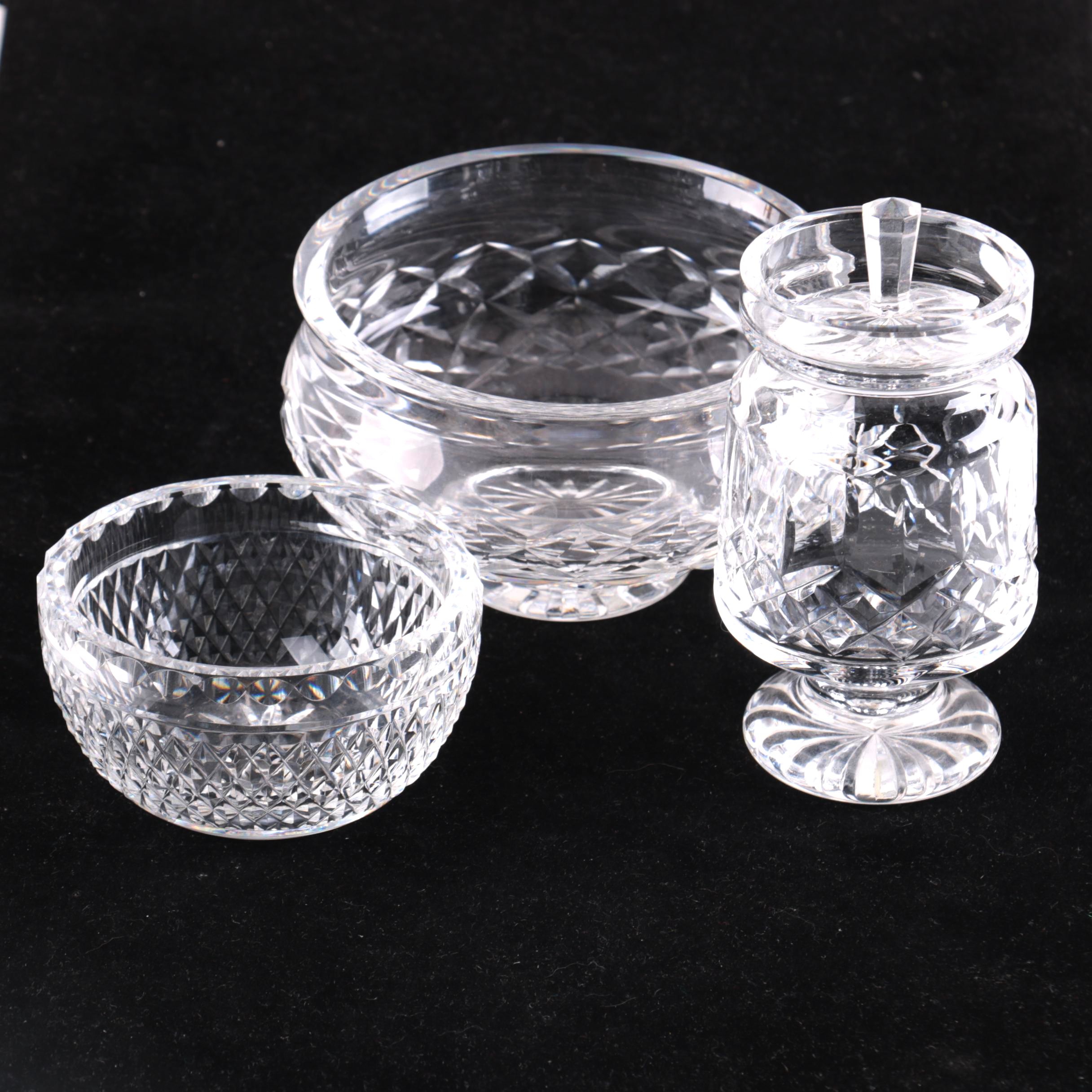 Grouping of Cut Glass Dishes