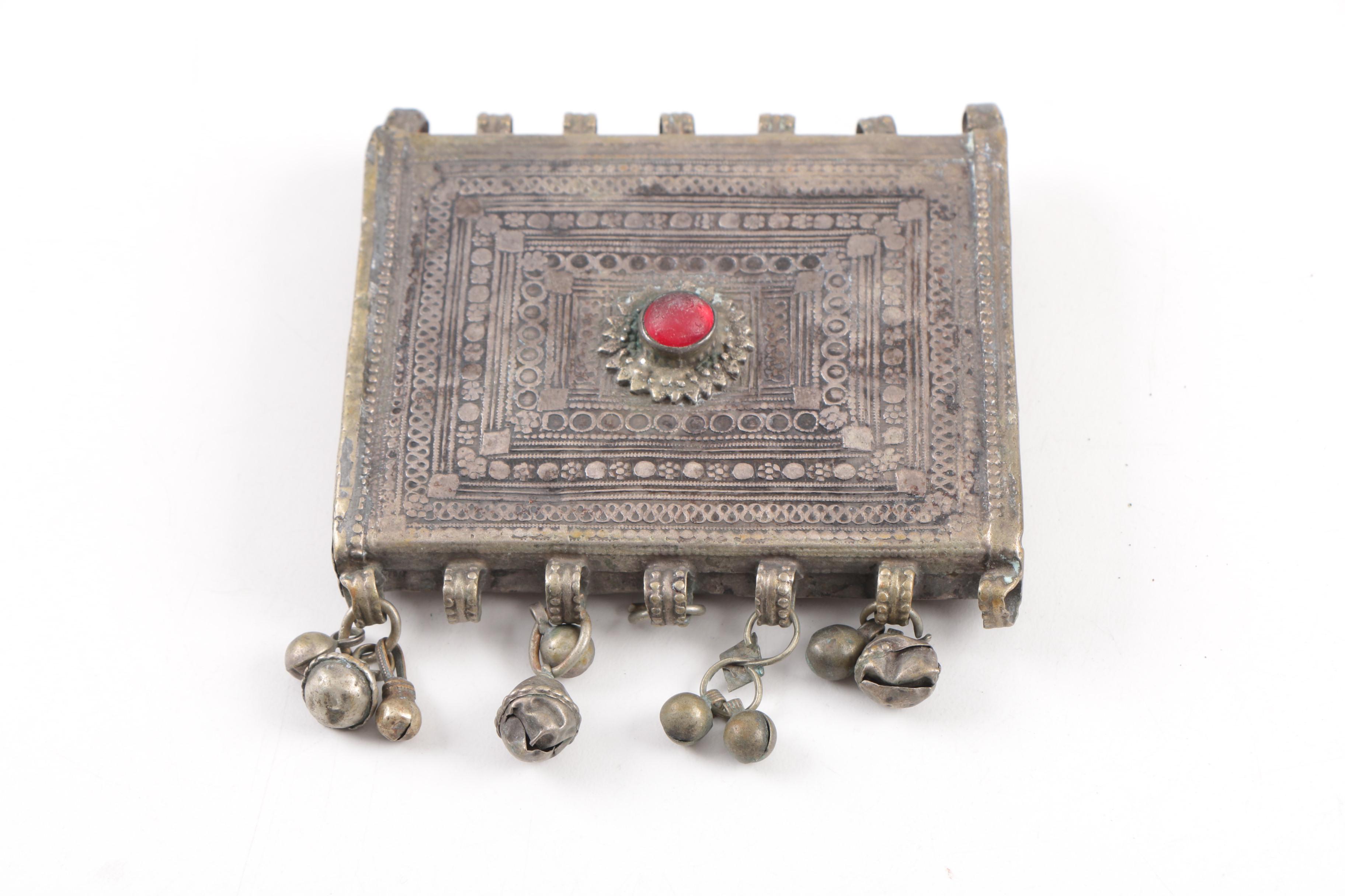 Vintage Berber Style Bracelets and Tibetan Pendant