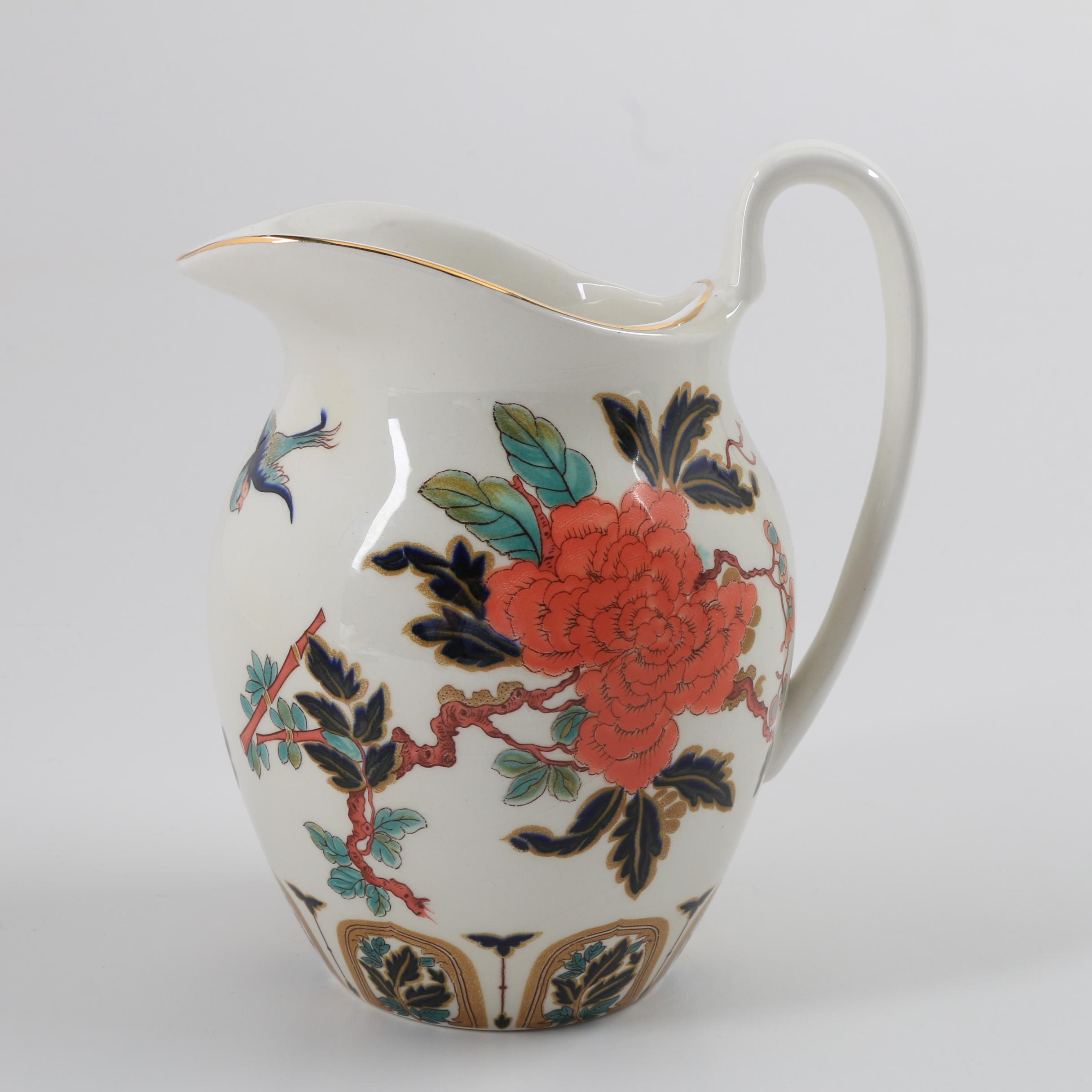 James Kent "Easter Glory" Porcelain Pitcher and Bowl