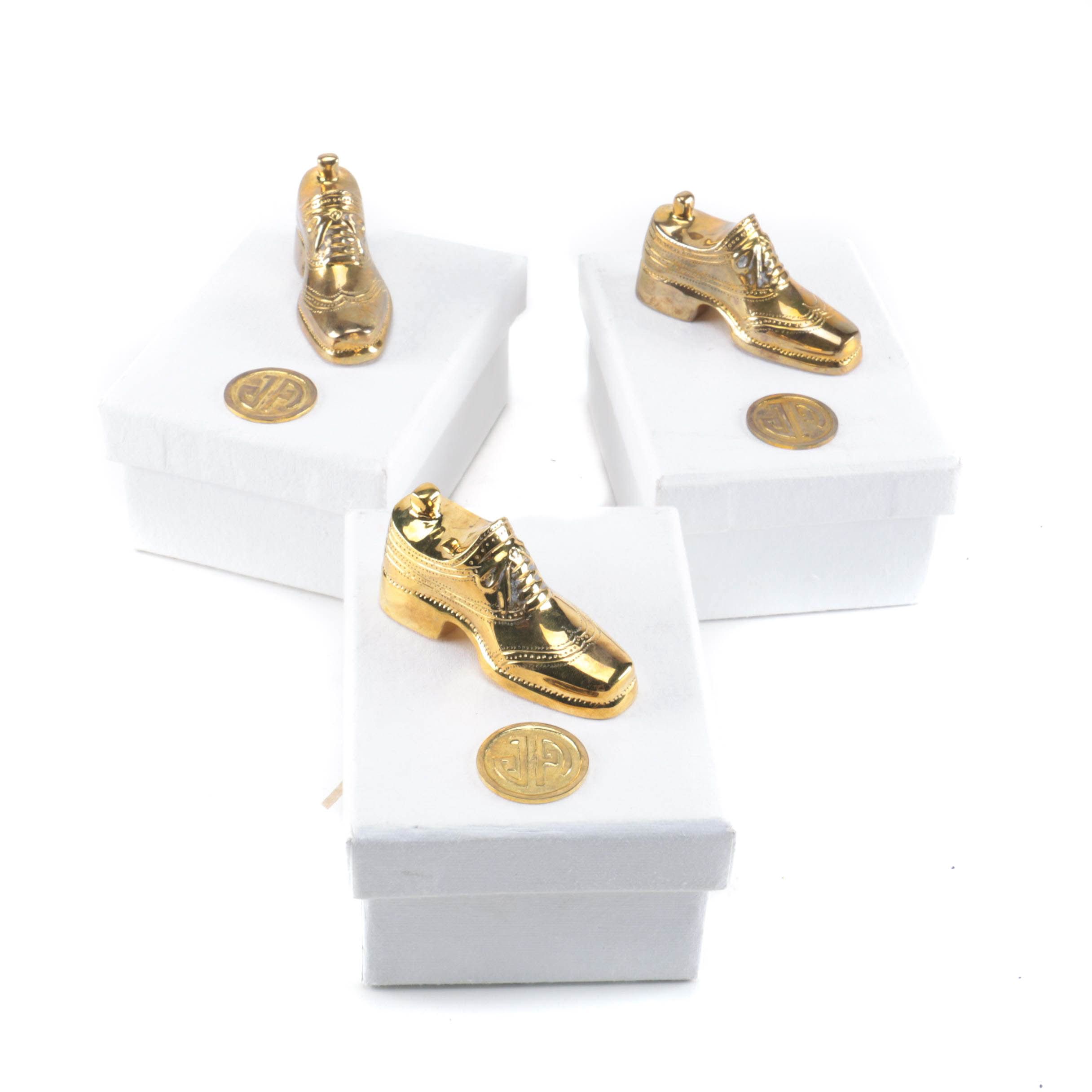 Jonathan Adler Brass Brogue Shoe Bottle Openers