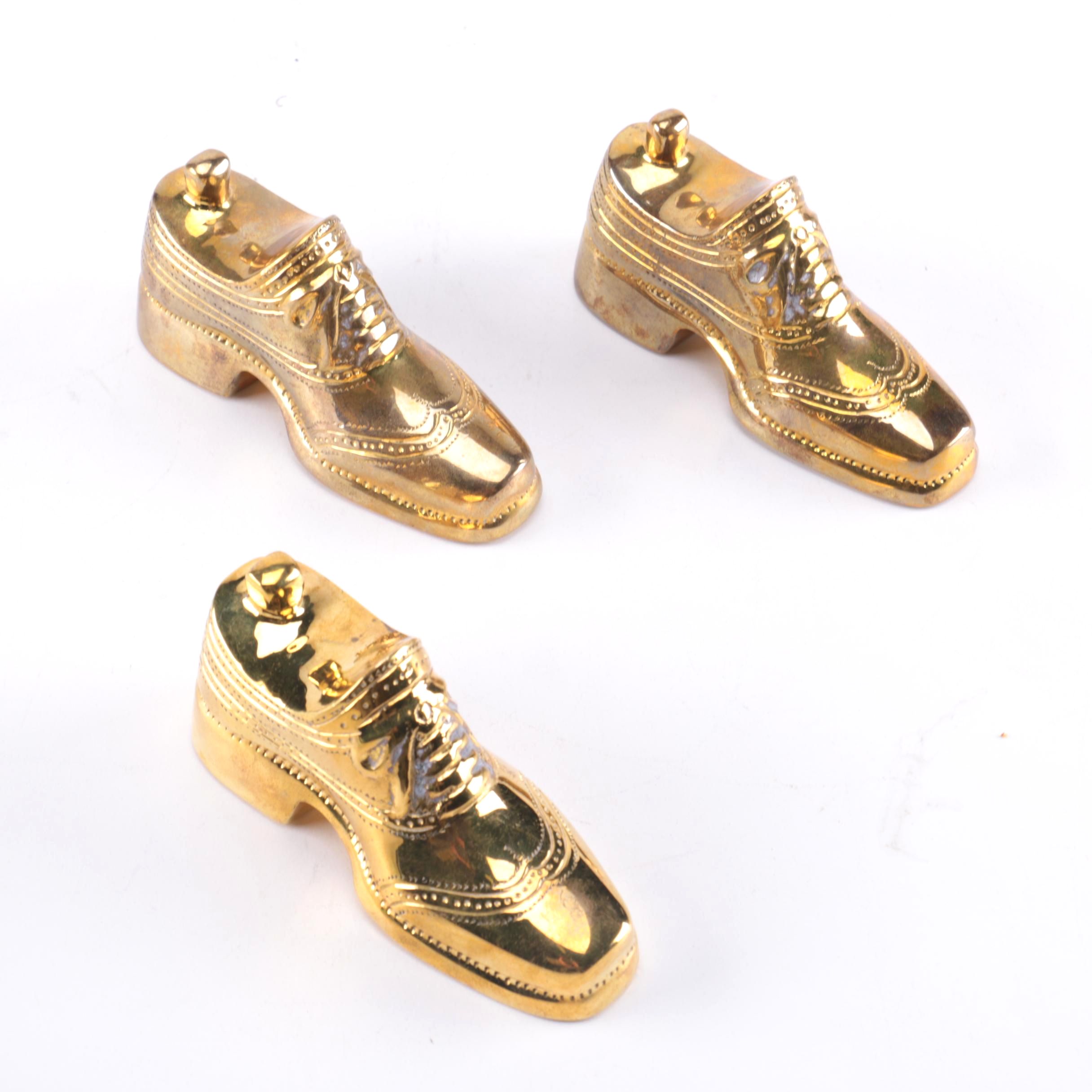 Jonathan Adler Brass Brogue Shoe Bottle Openers