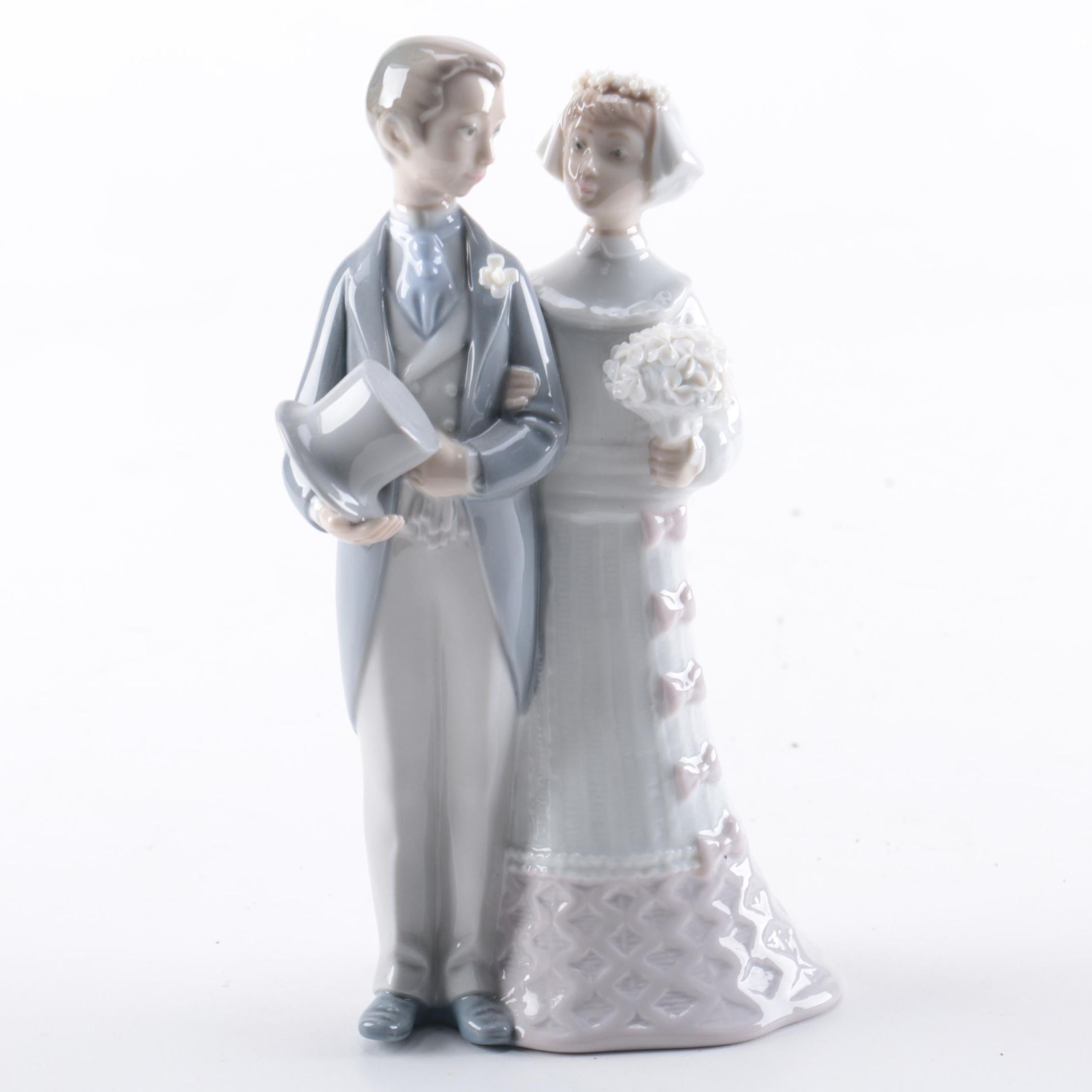 Lladró Wedding Bride and Groom Wedding Topper