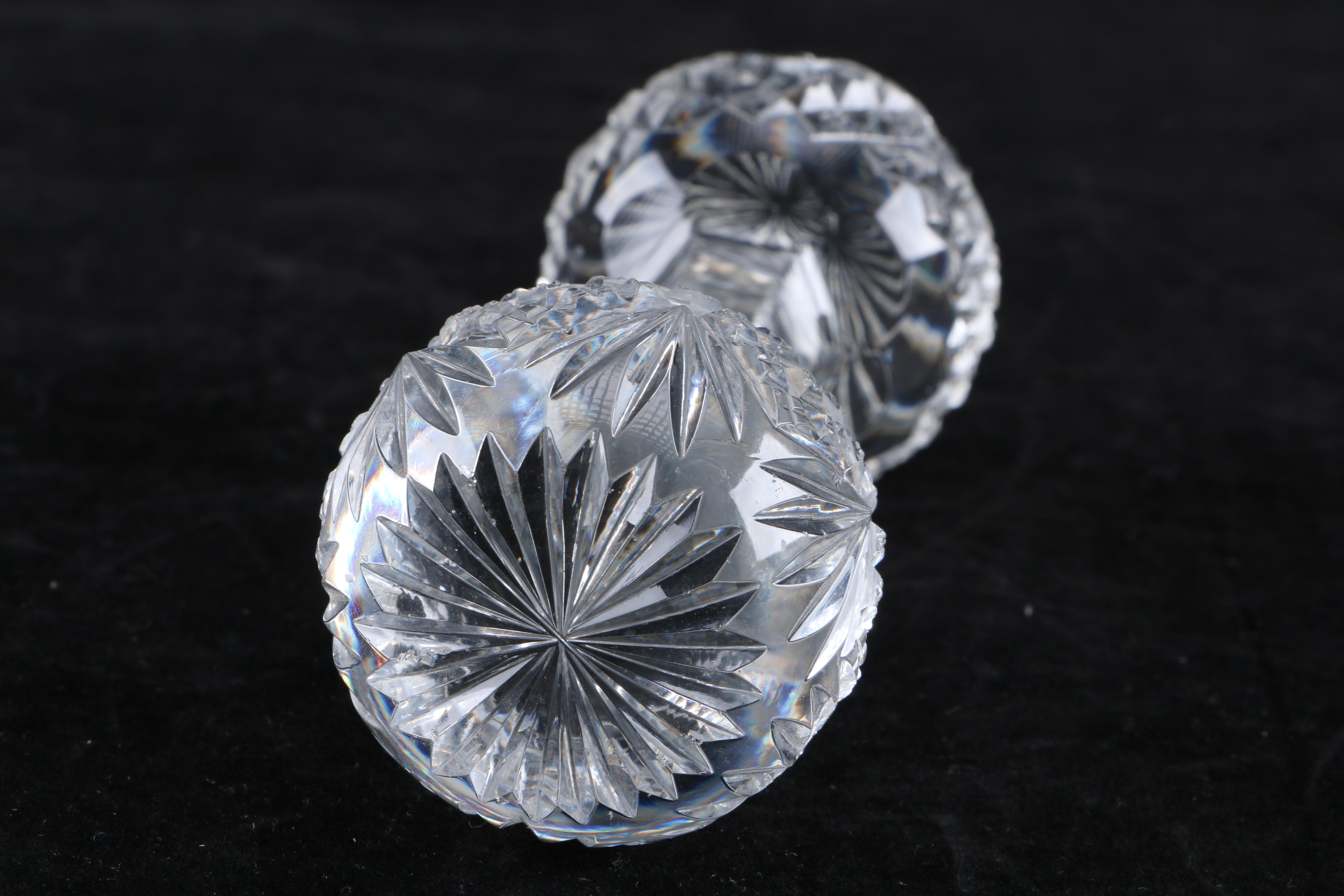 Collection of Crystal and Glass Tableware Including Violetta