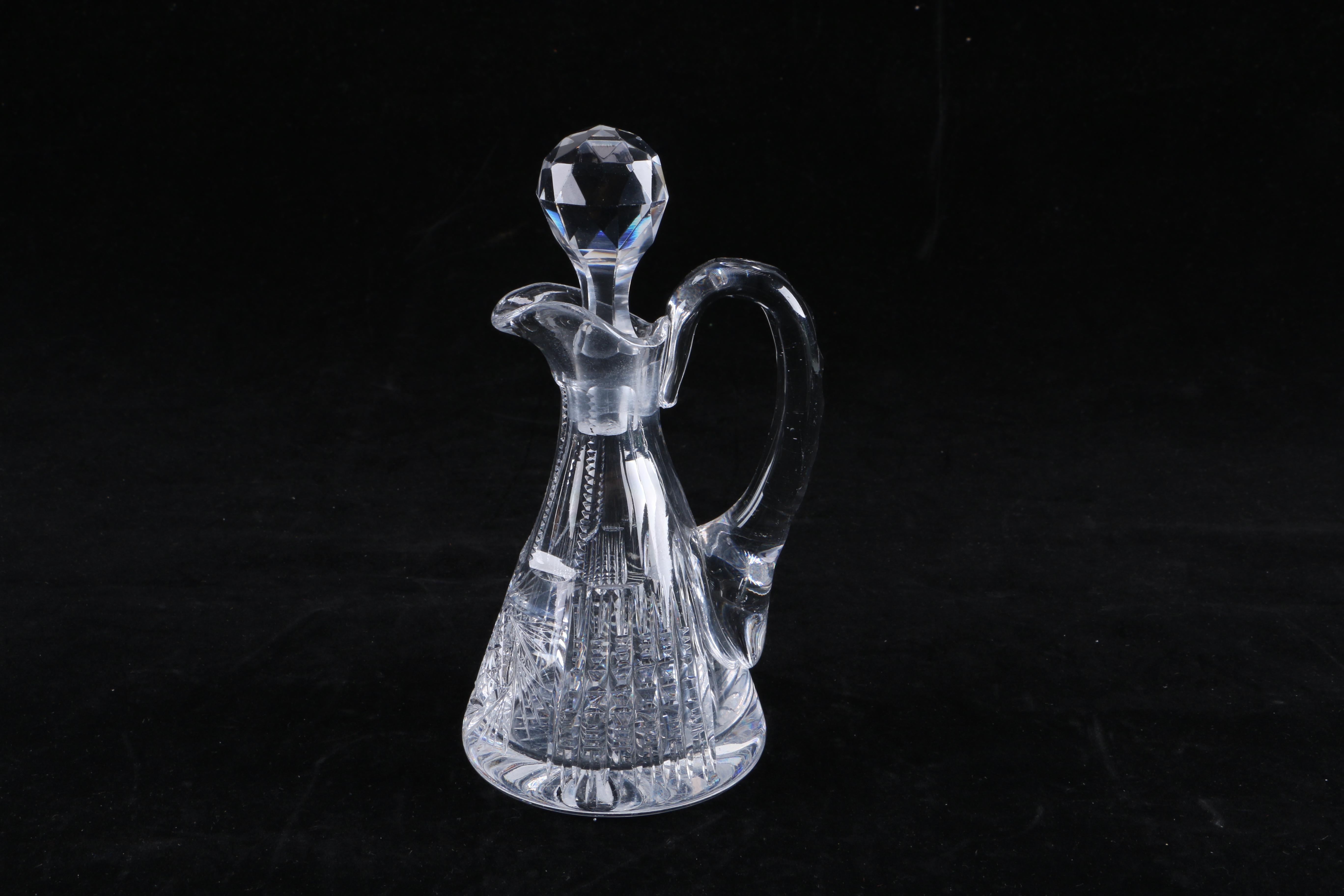 Collection of Crystal and Glass Tableware Including Violetta