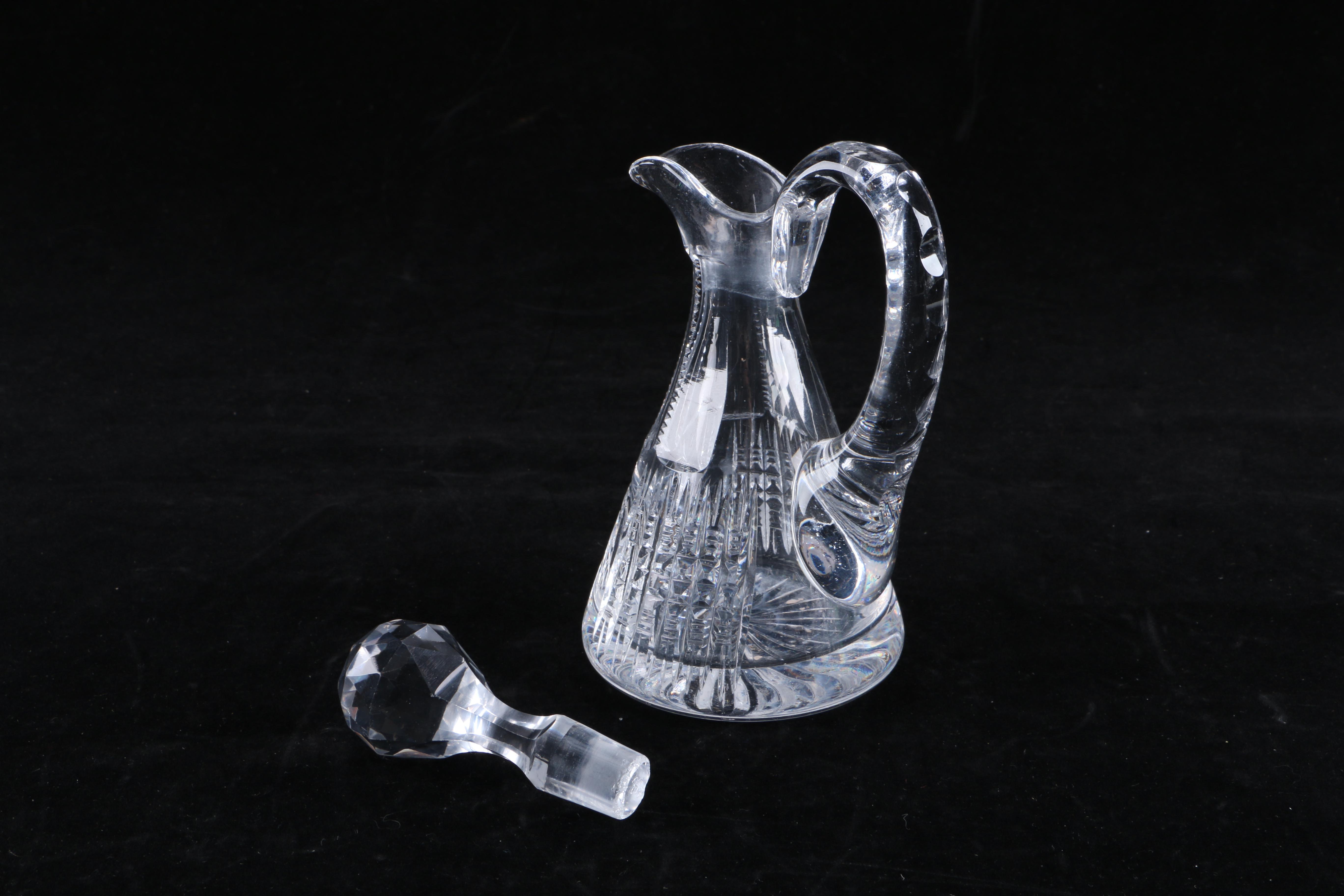 Collection of Crystal and Glass Tableware Including Violetta