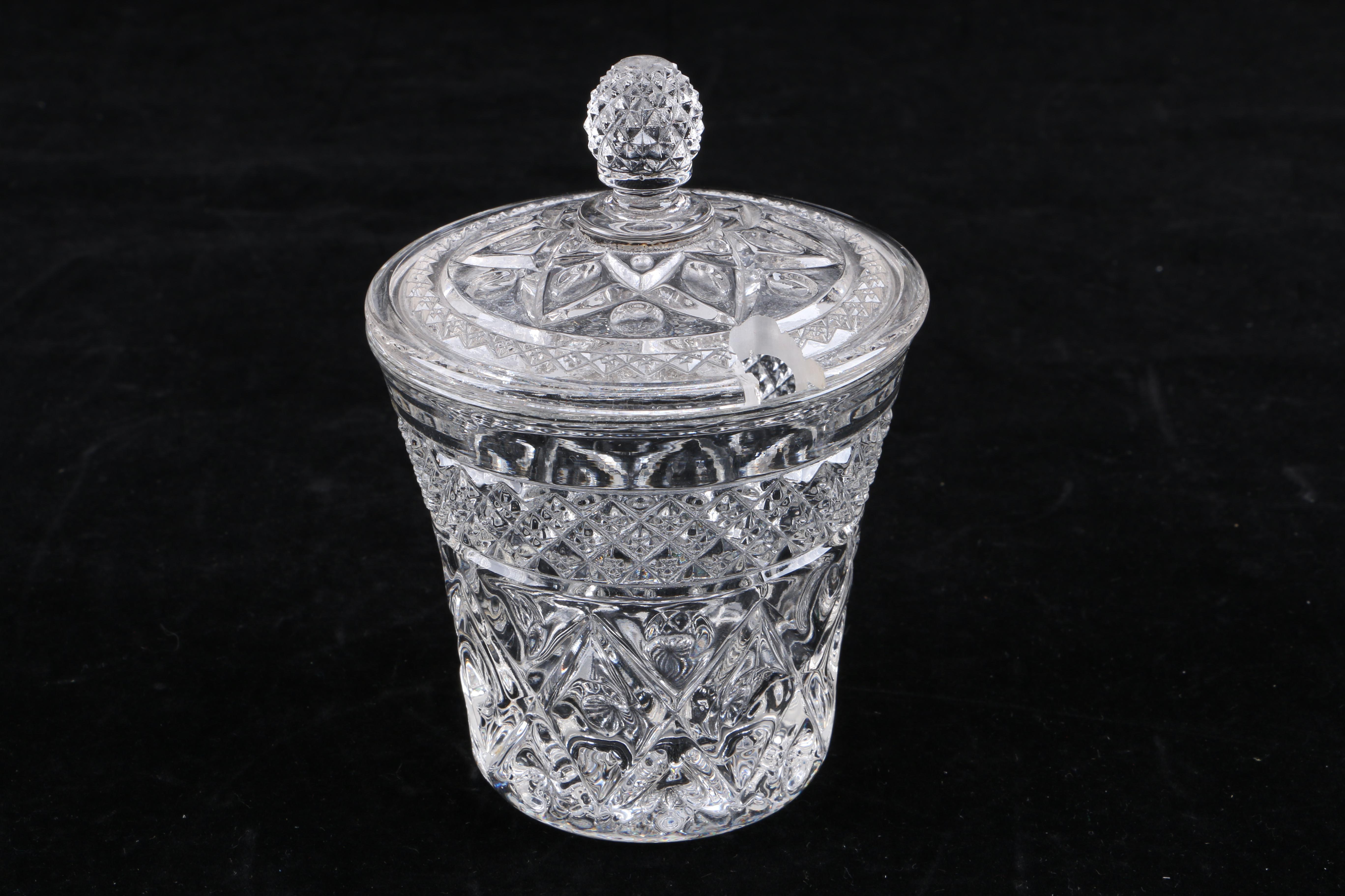 Collection of Crystal and Glass Tableware Including Violetta