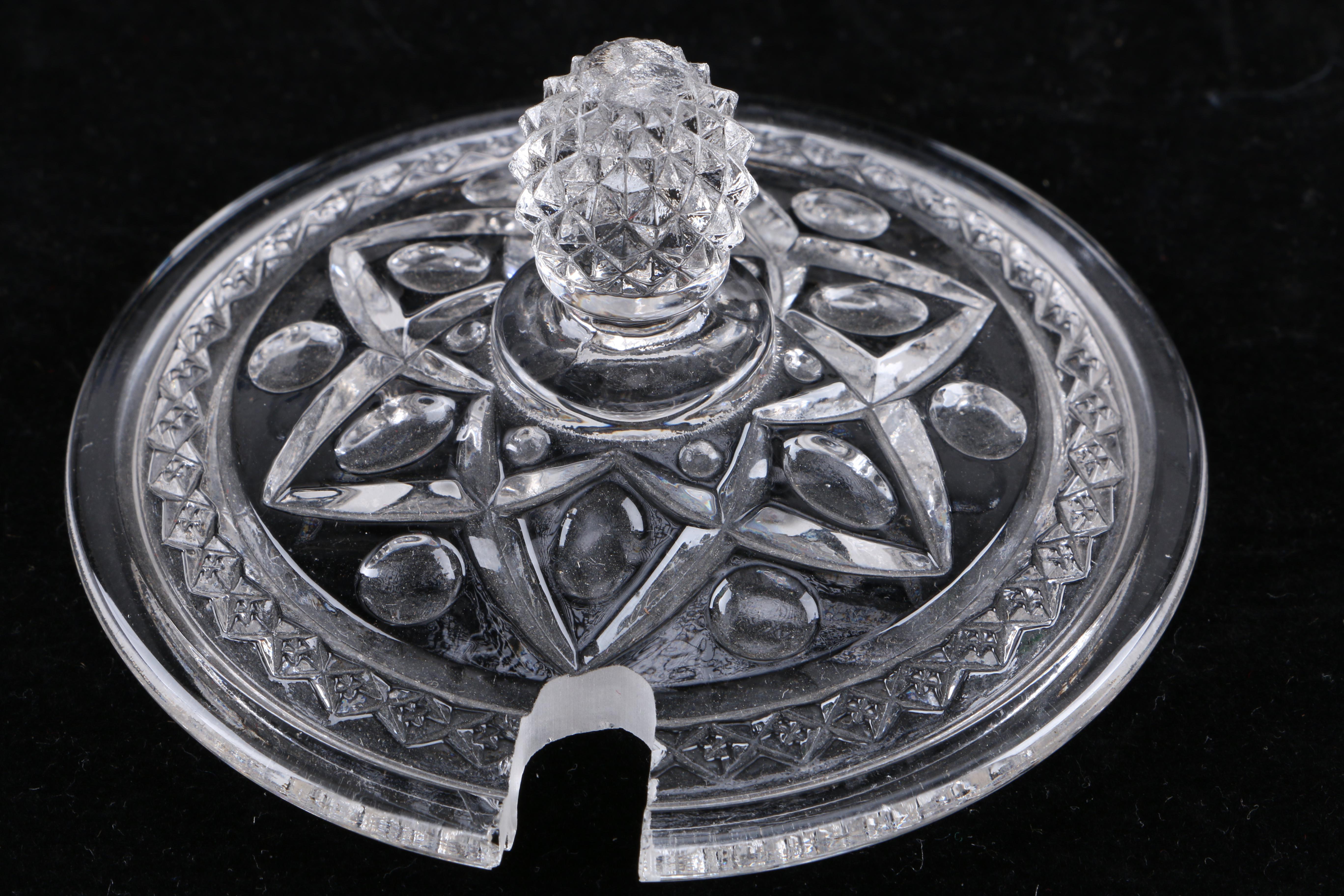 Collection of Crystal and Glass Tableware Including Violetta