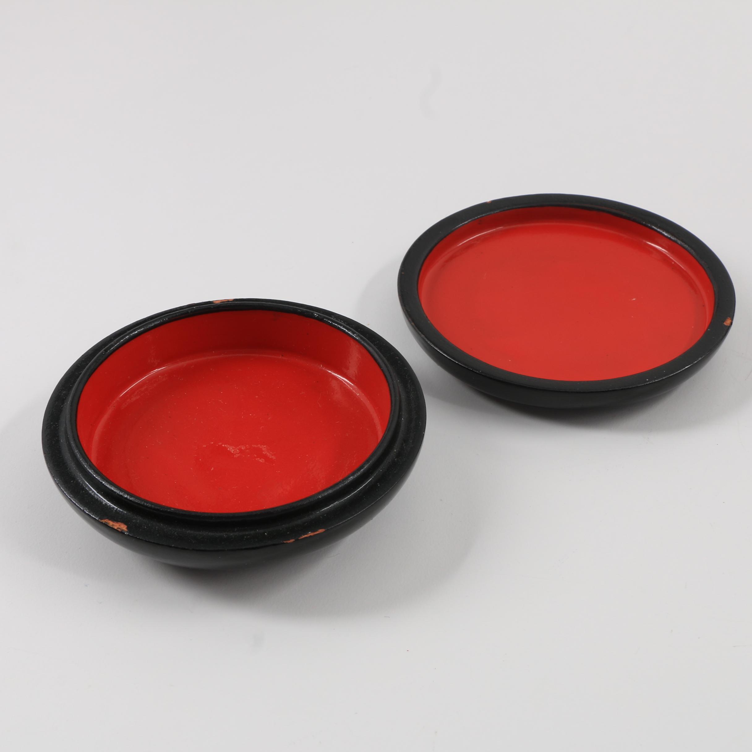 Three Russian Lacquer Palekh Boxes