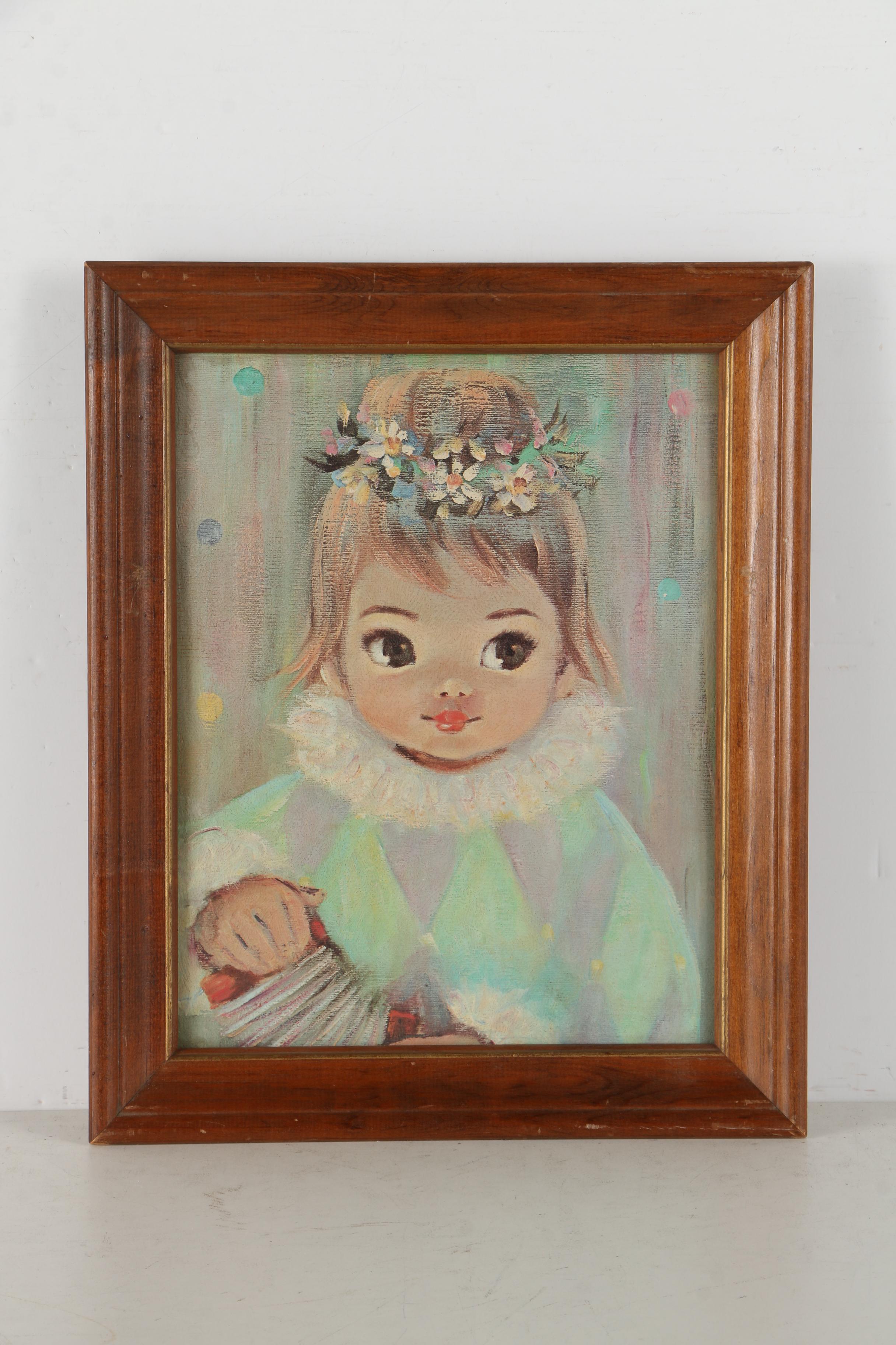 Pair of Mid-Century Offset Lithograph Museum Prints After Sherle Wood "Jacques" and "Gigi"