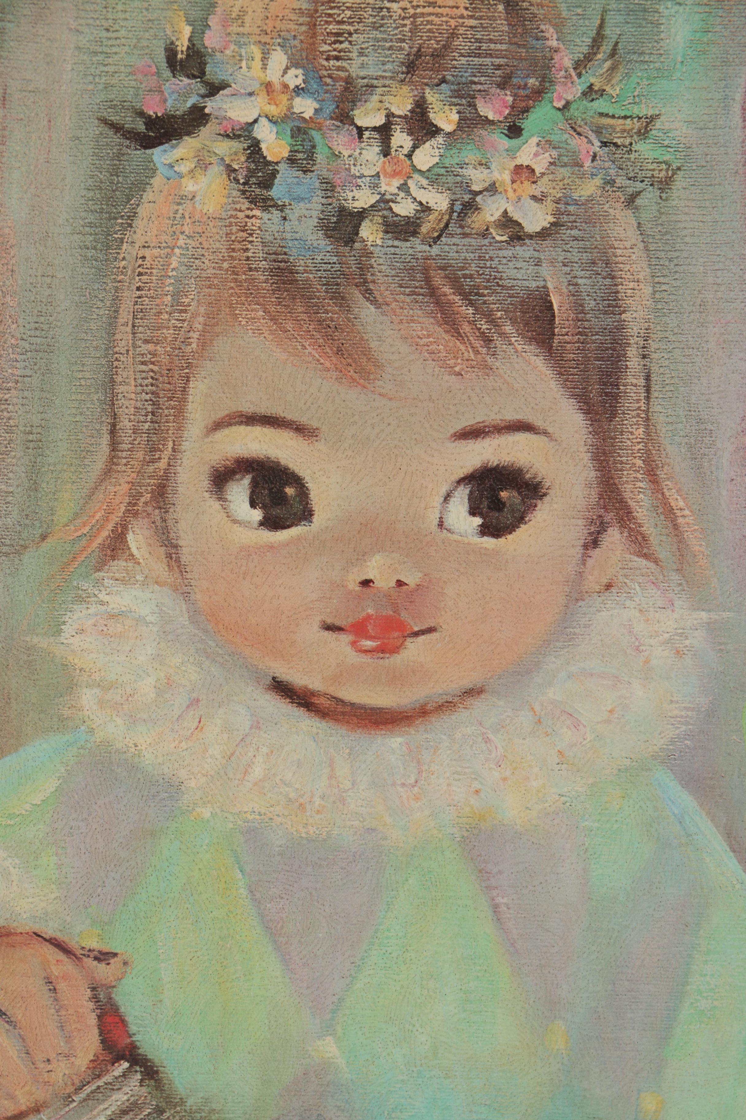 Pair of Mid-Century Offset Lithograph Museum Prints After Sherle Wood "Jacques" and "Gigi"