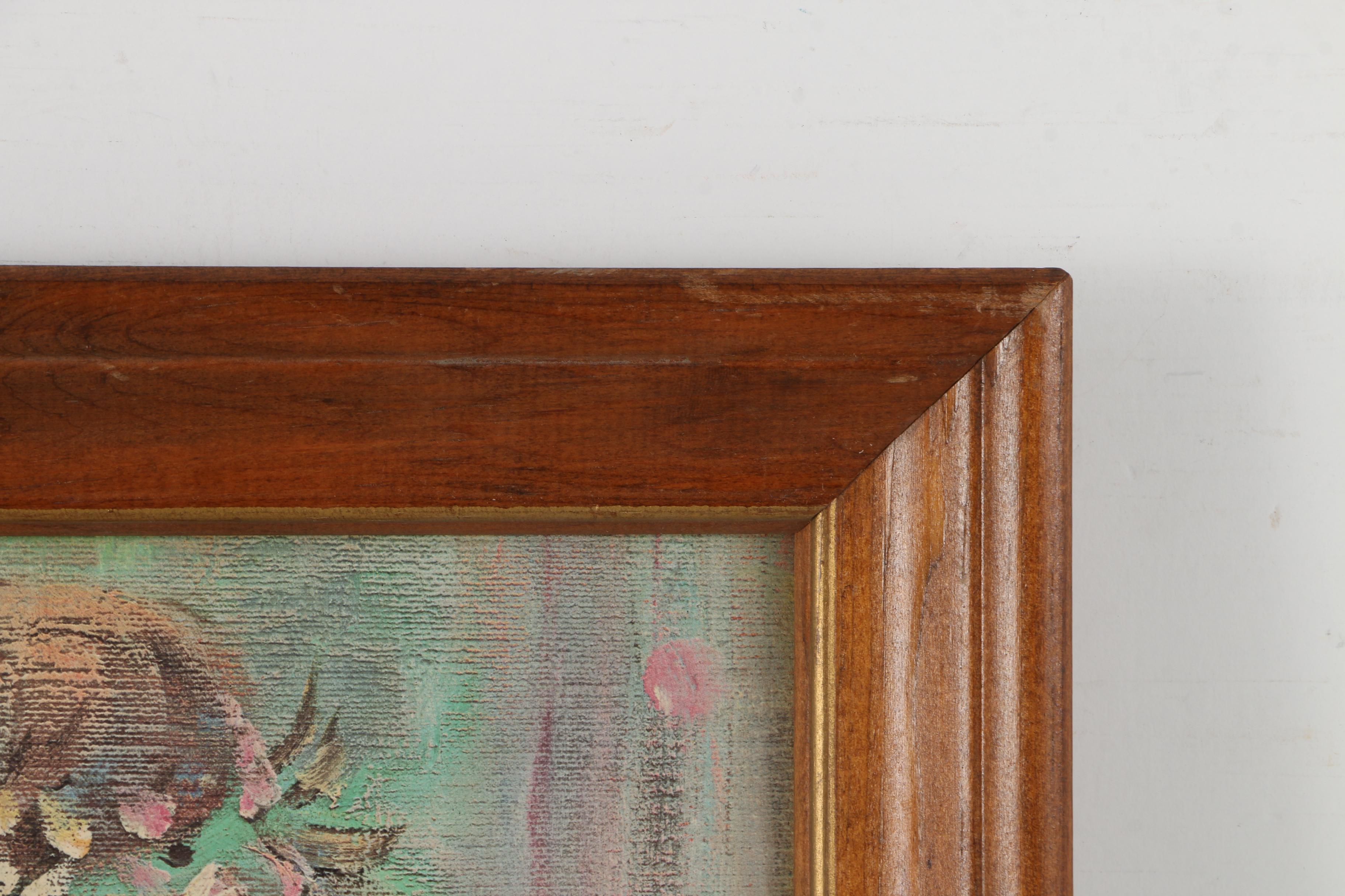 Pair of Mid-Century Offset Lithograph Museum Prints After Sherle Wood "Jacques" and "Gigi"