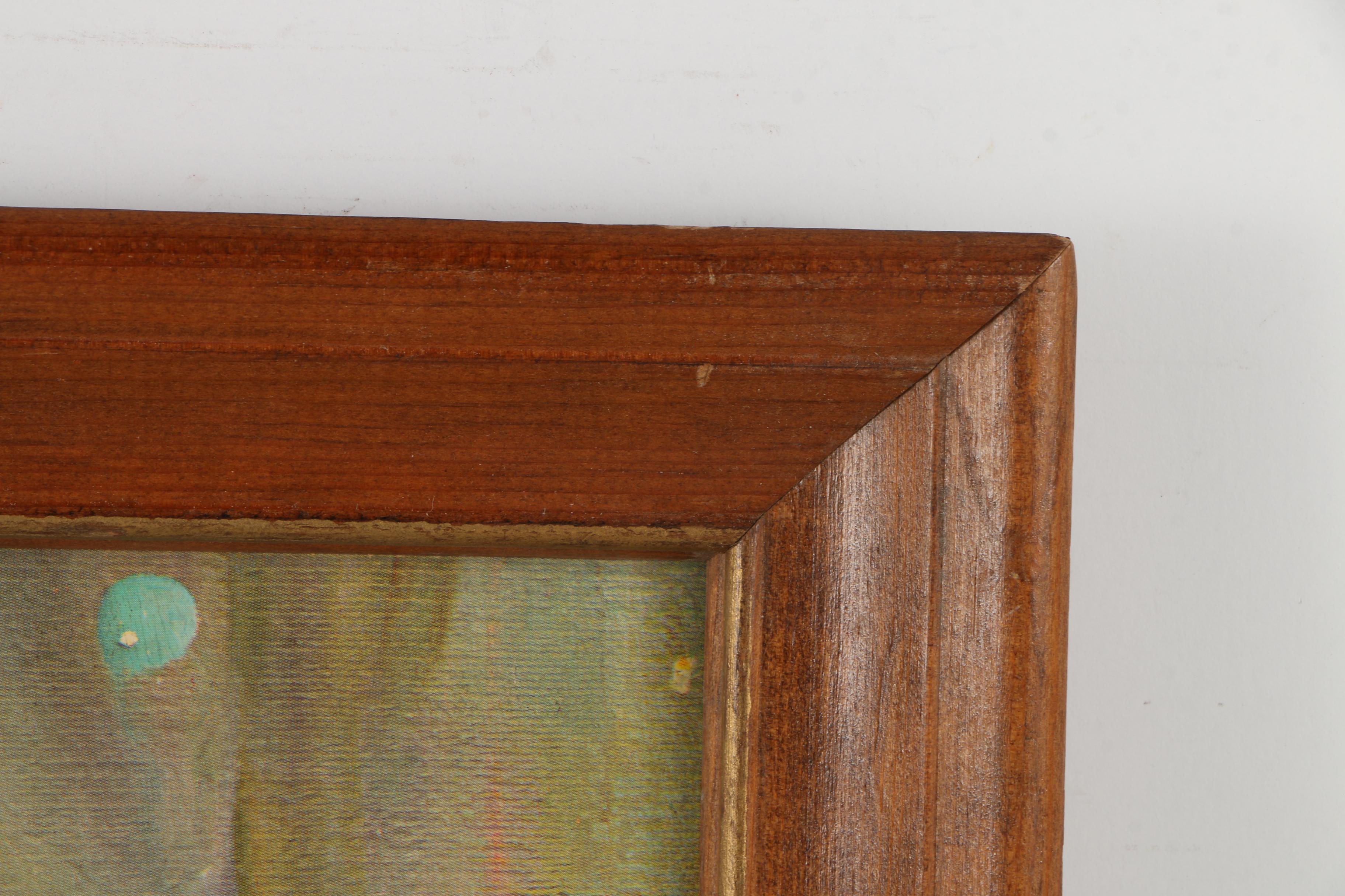 Pair of Mid-Century Offset Lithograph Museum Prints After Sherle Wood "Jacques" and "Gigi"