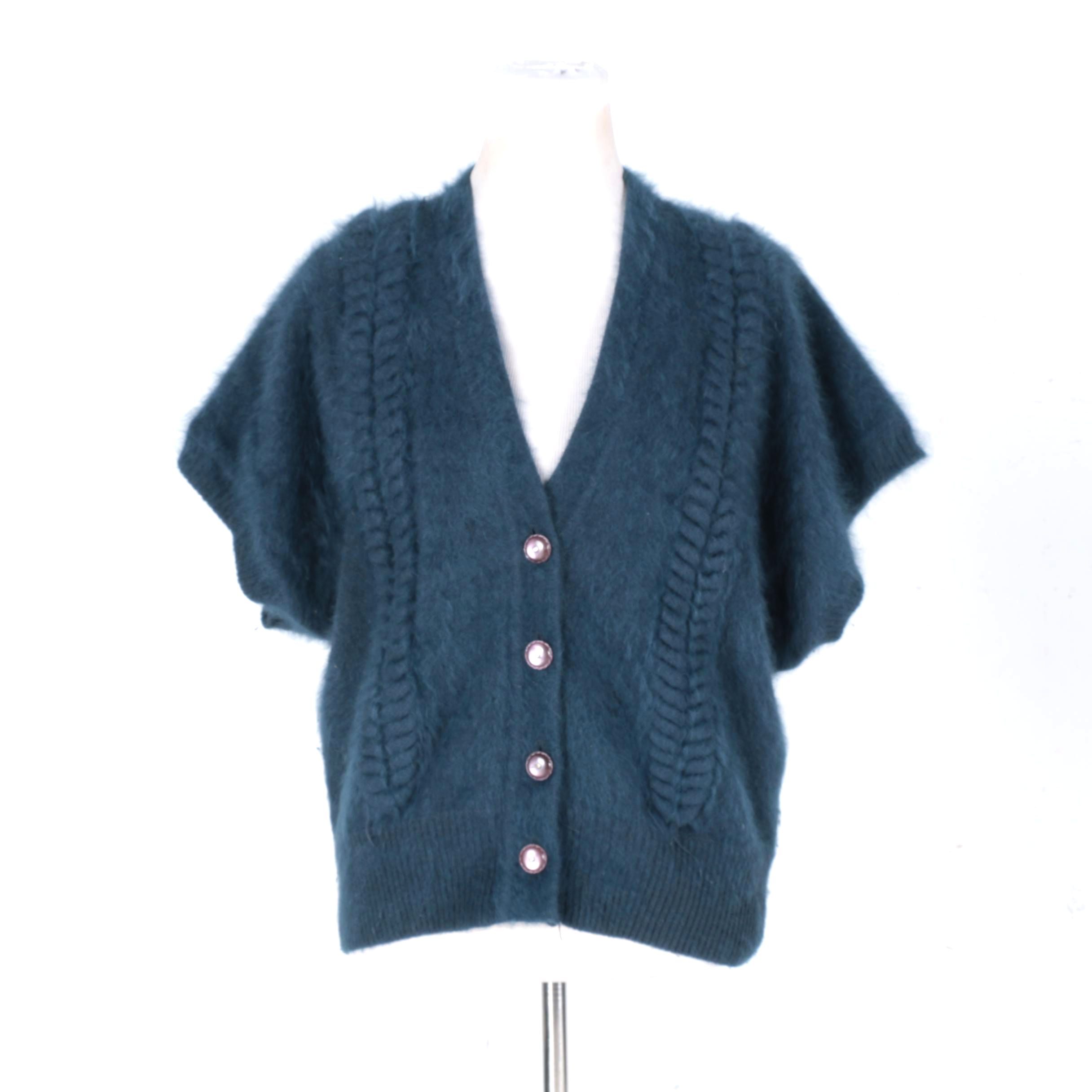 Women's Vintage Angora Cardigan