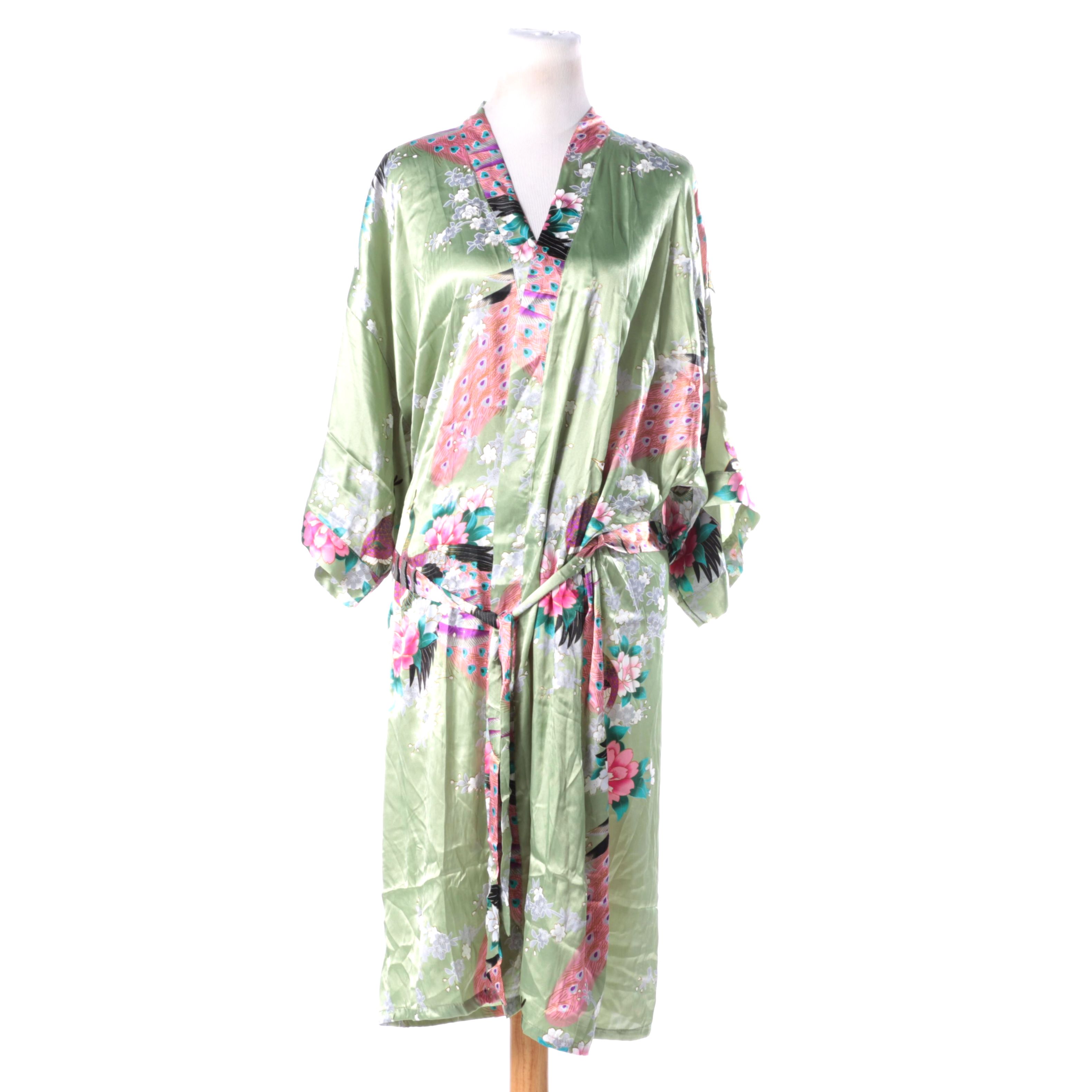 Women's Japanese Kimono Style Robe