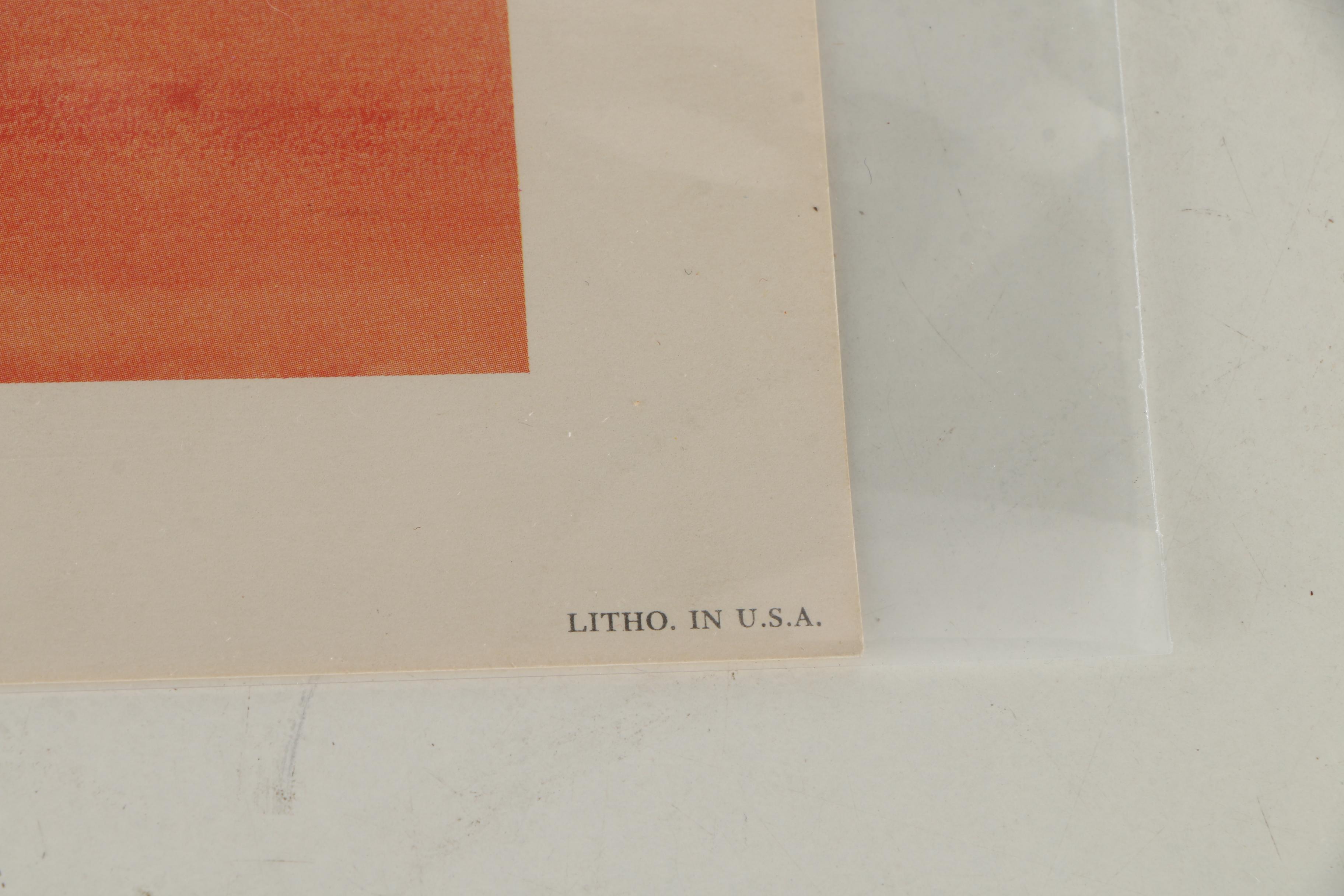 After Leonard H. Reedy Offset Lithographs of Western Scenes