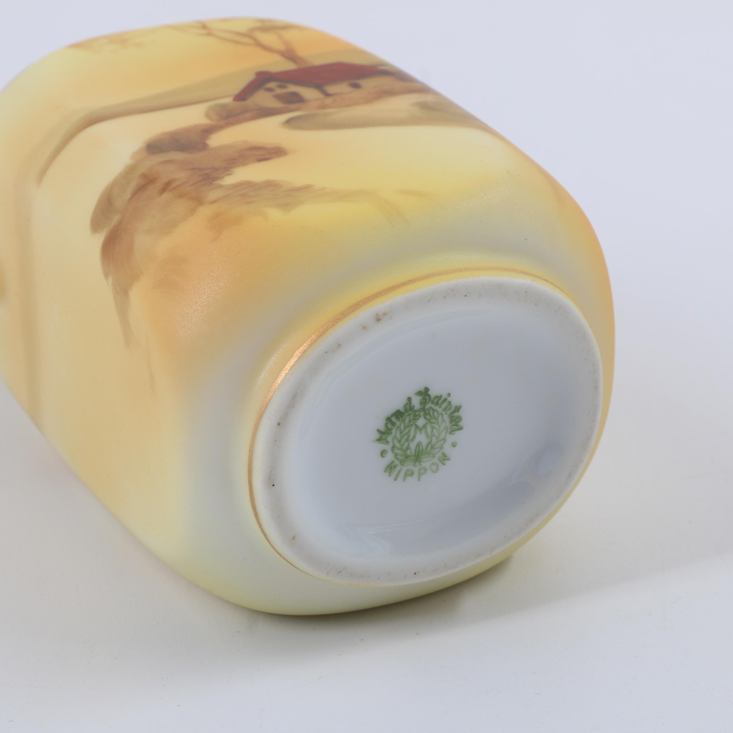 Hand Painted Art Deco Nippon Vase