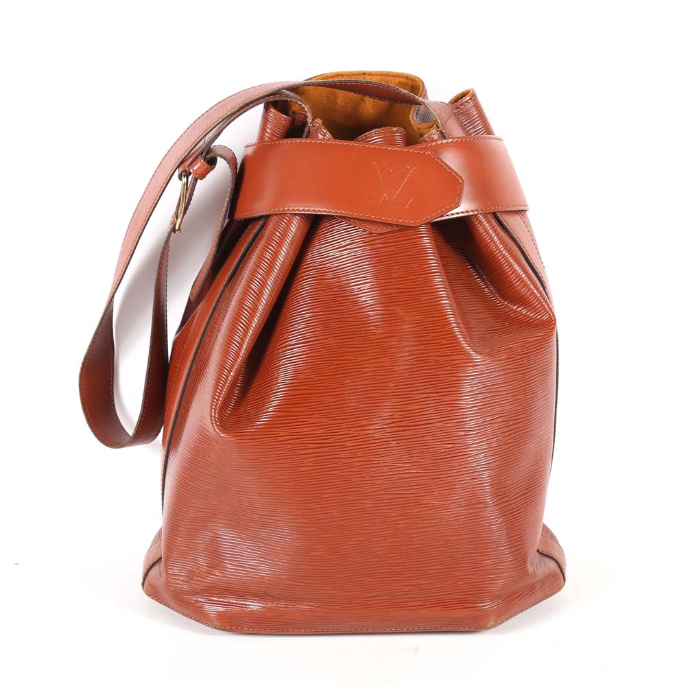 Vintage Louis Vuitton Epi Sac D'Epaule With Wallet